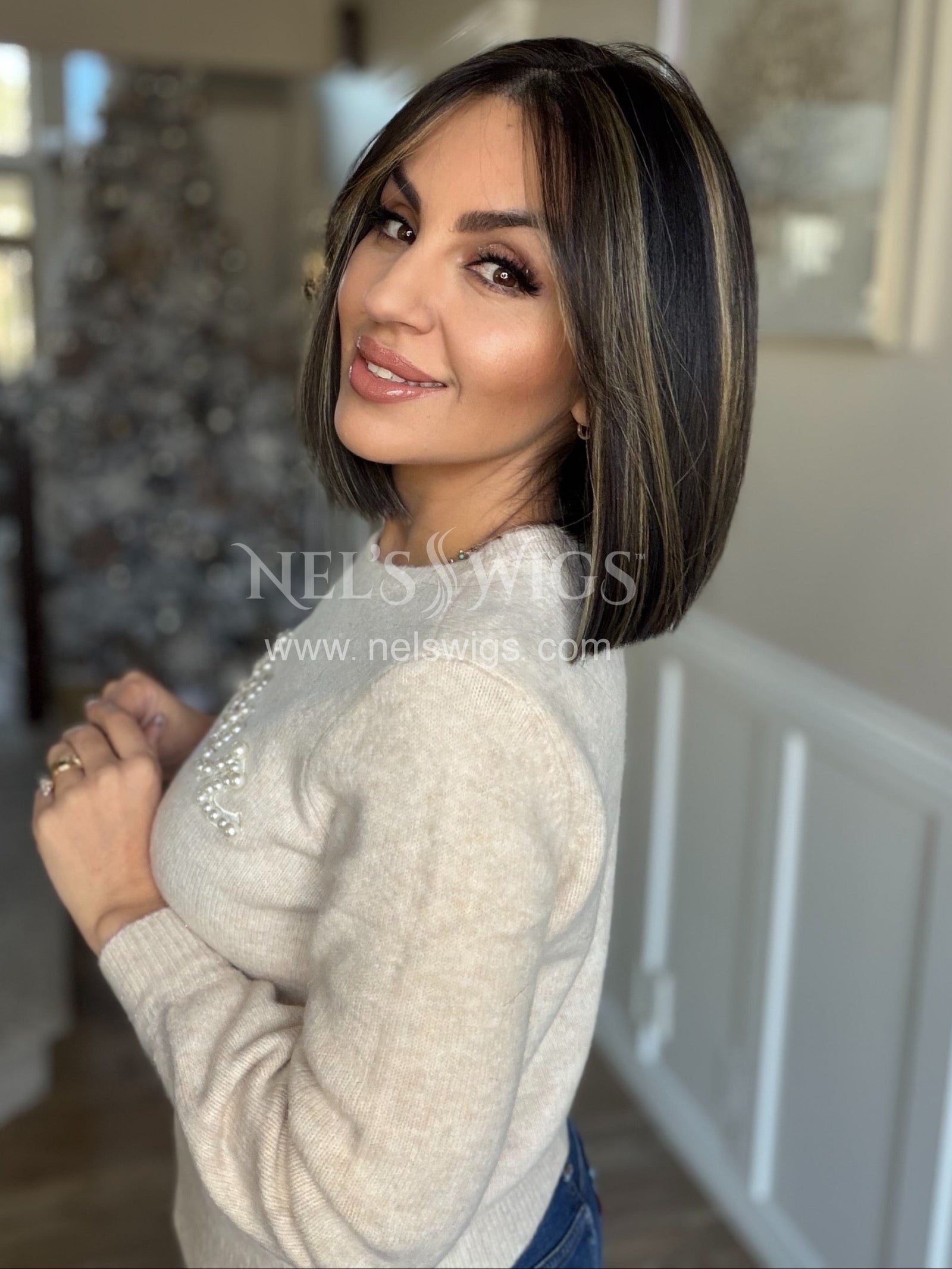 Felicity 03 - Dark Brown and Golden Blonde Mix