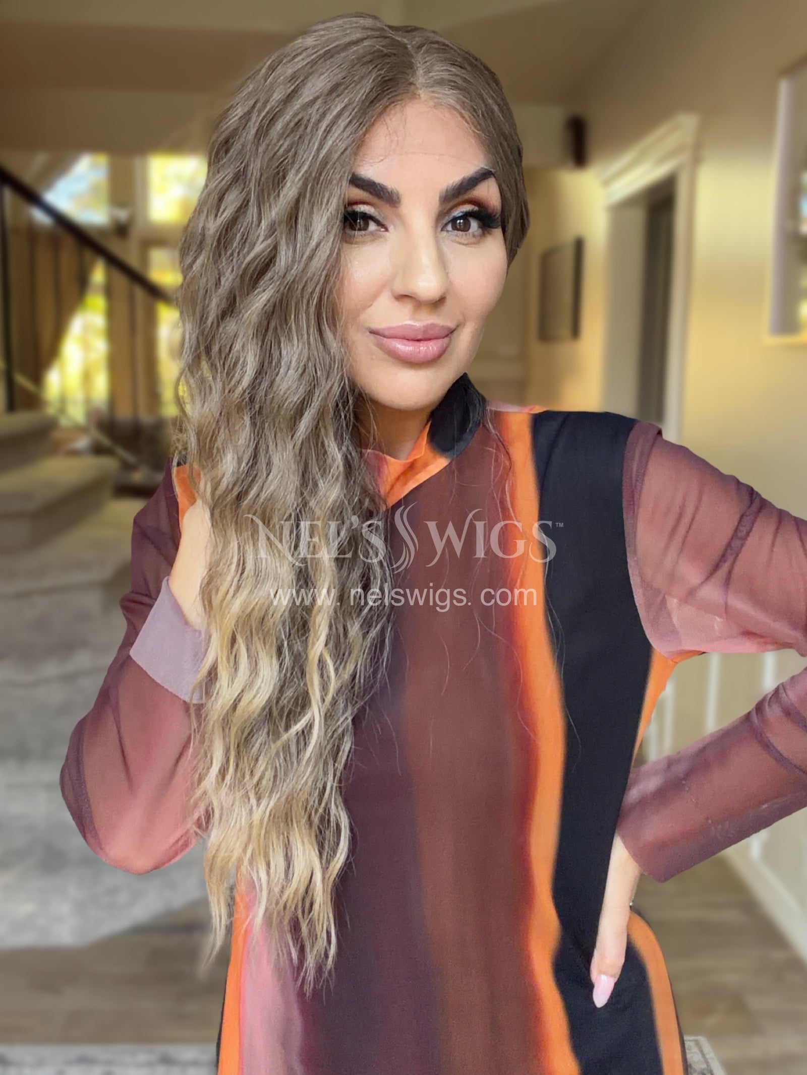 Ocean 07 - 26” - Light Smokey Brown and Medium Blonde