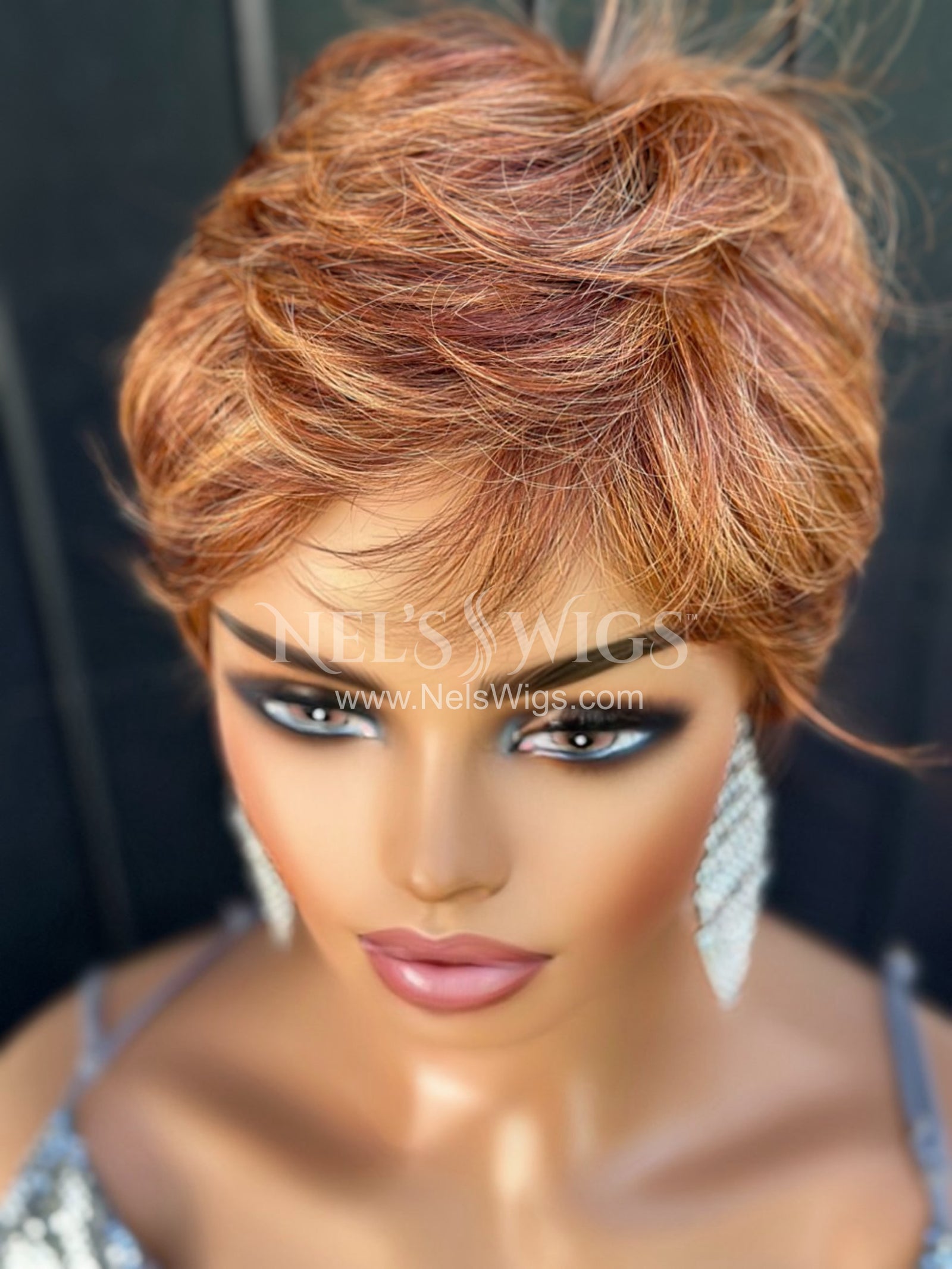 Jodi Style 1 - Monofilament - Copper Mix