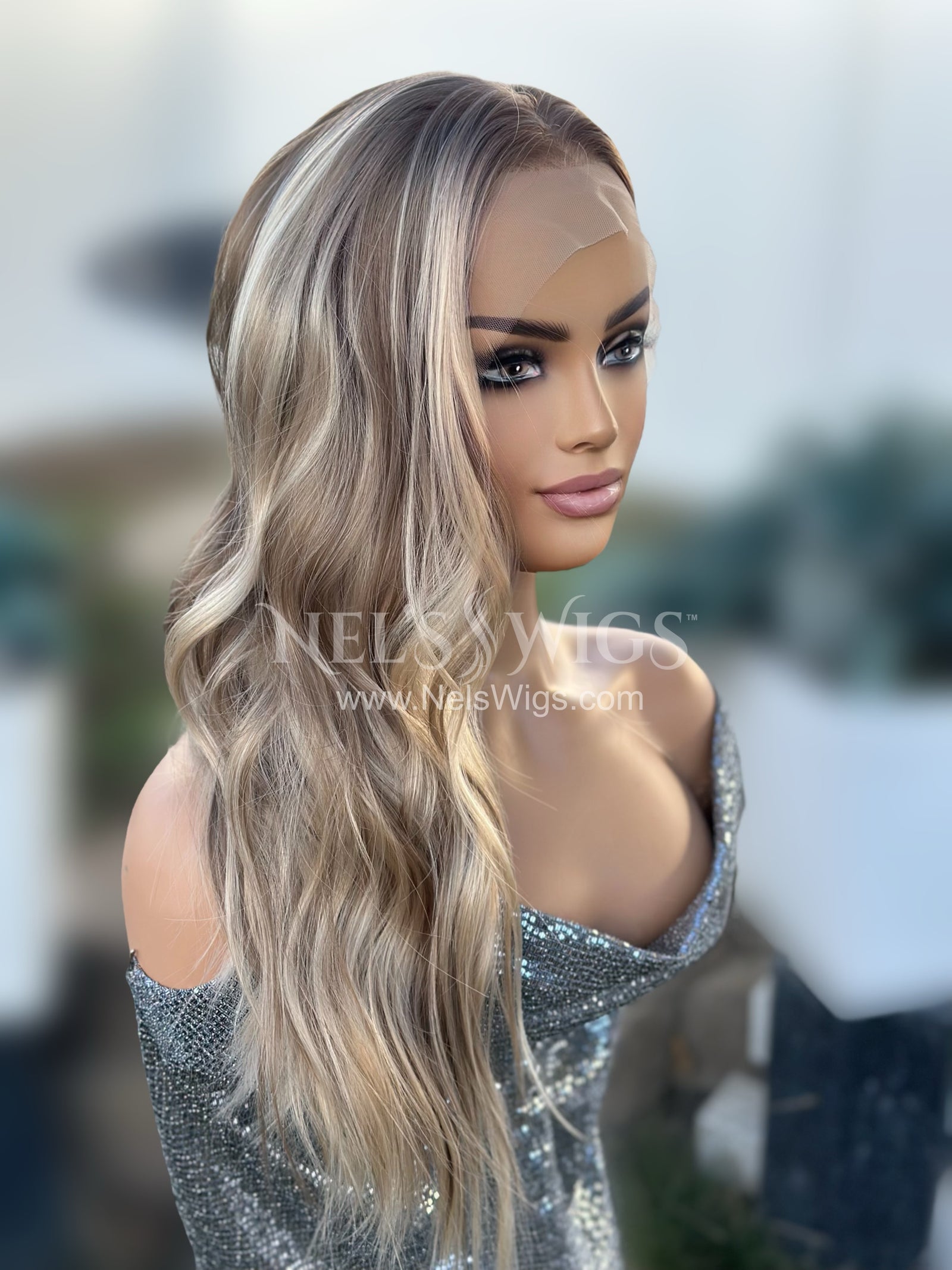 Nora 01 - Warm & Cool Vanilla Blonde with Lowlights