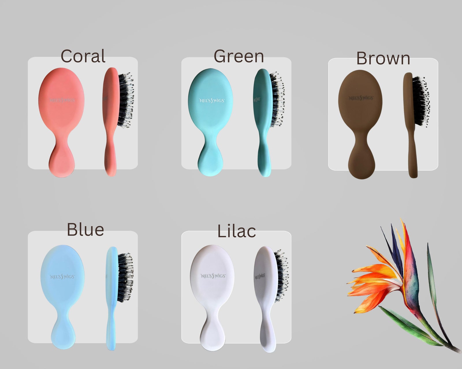 Nel’s Magic Detangling Brush - Travel Size - Final Sale