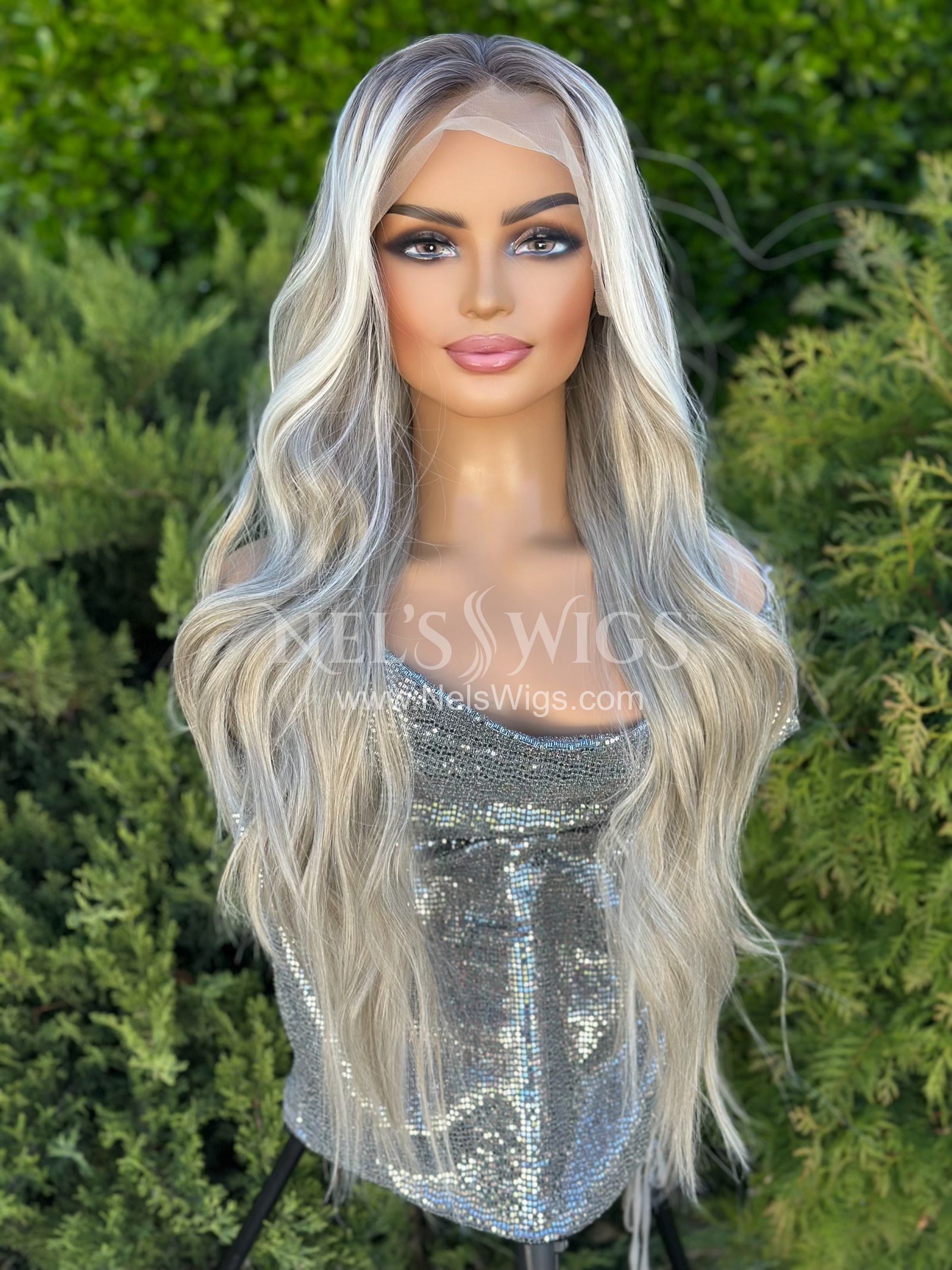 Stevi 11 - Style 2 - Ash Blonde with Money Pieces