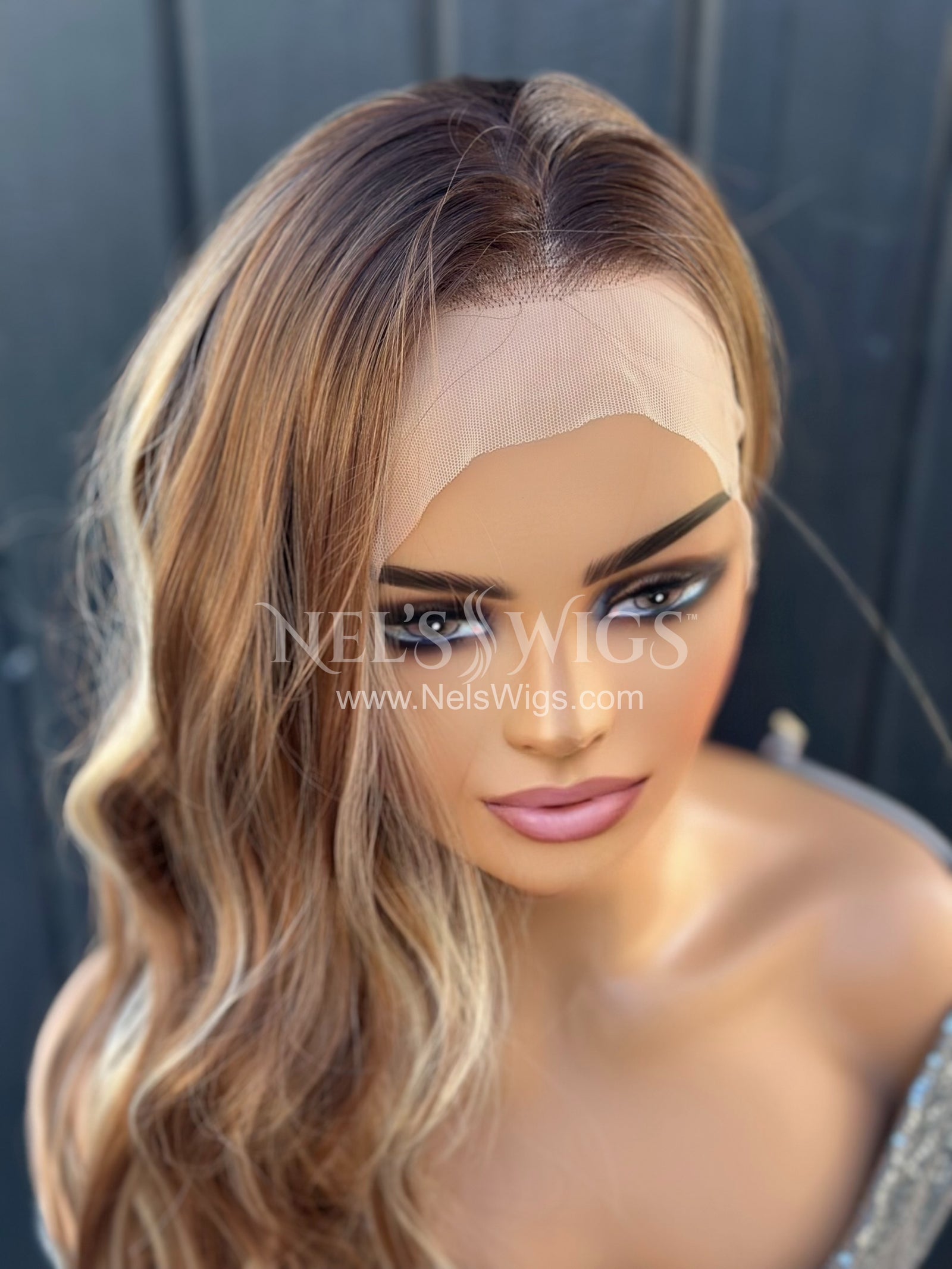 Nora 02 - Warm Brunette with Highlights