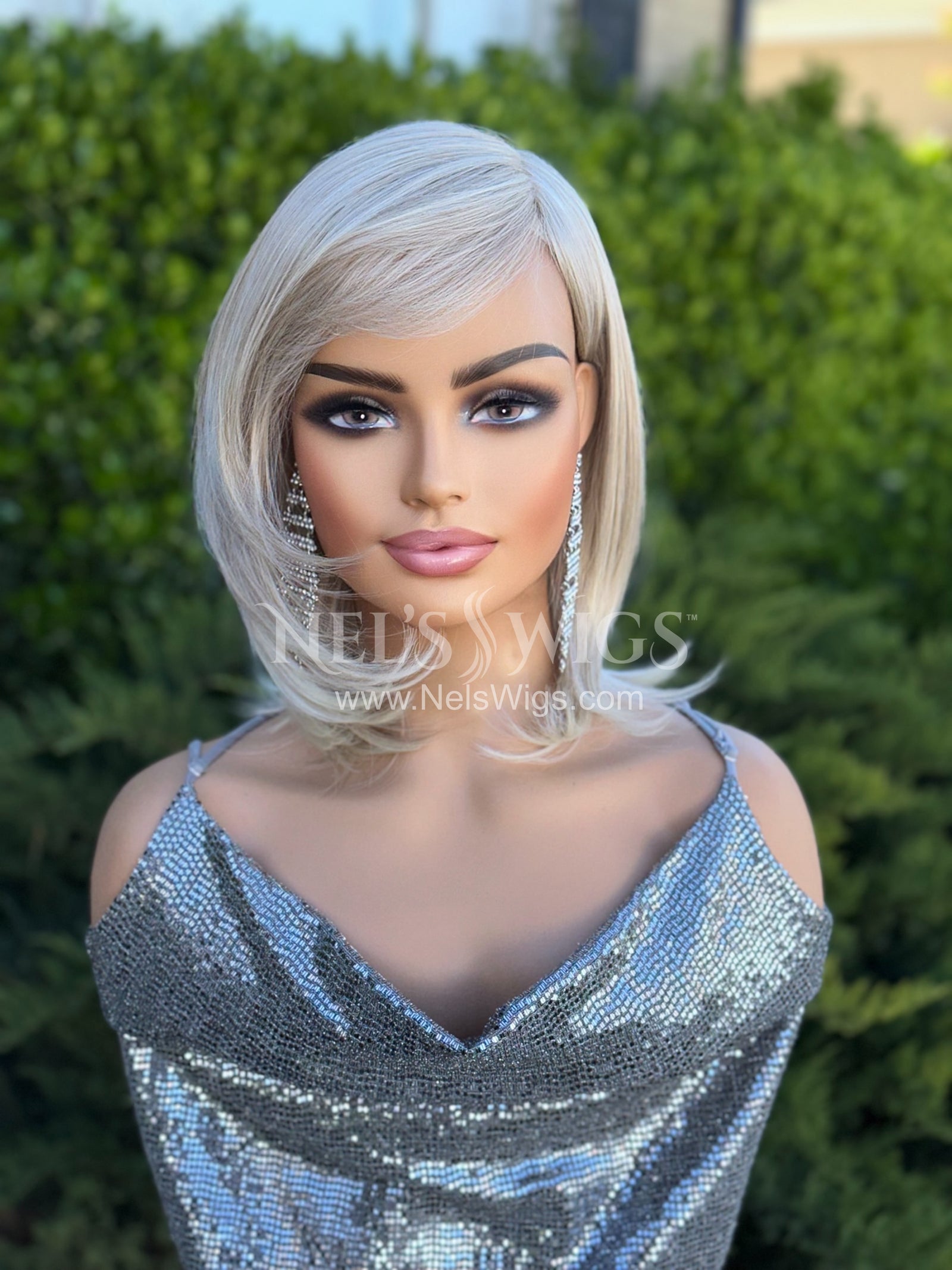 Robin - Monofilament - Cream and Icy Blonde Mix