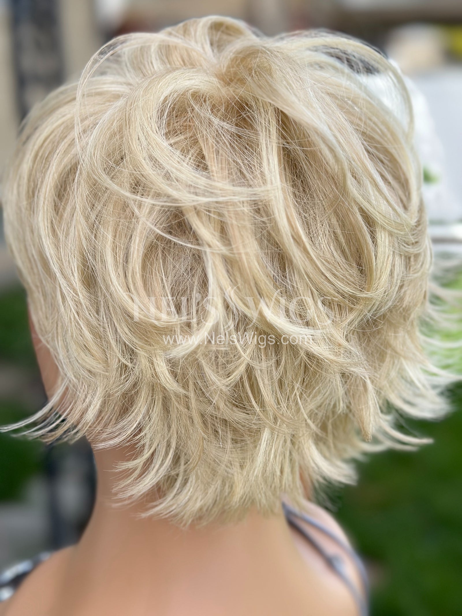 Jodi Style 2 - Monofilament - Warm Cream and Icy Blonde Mix