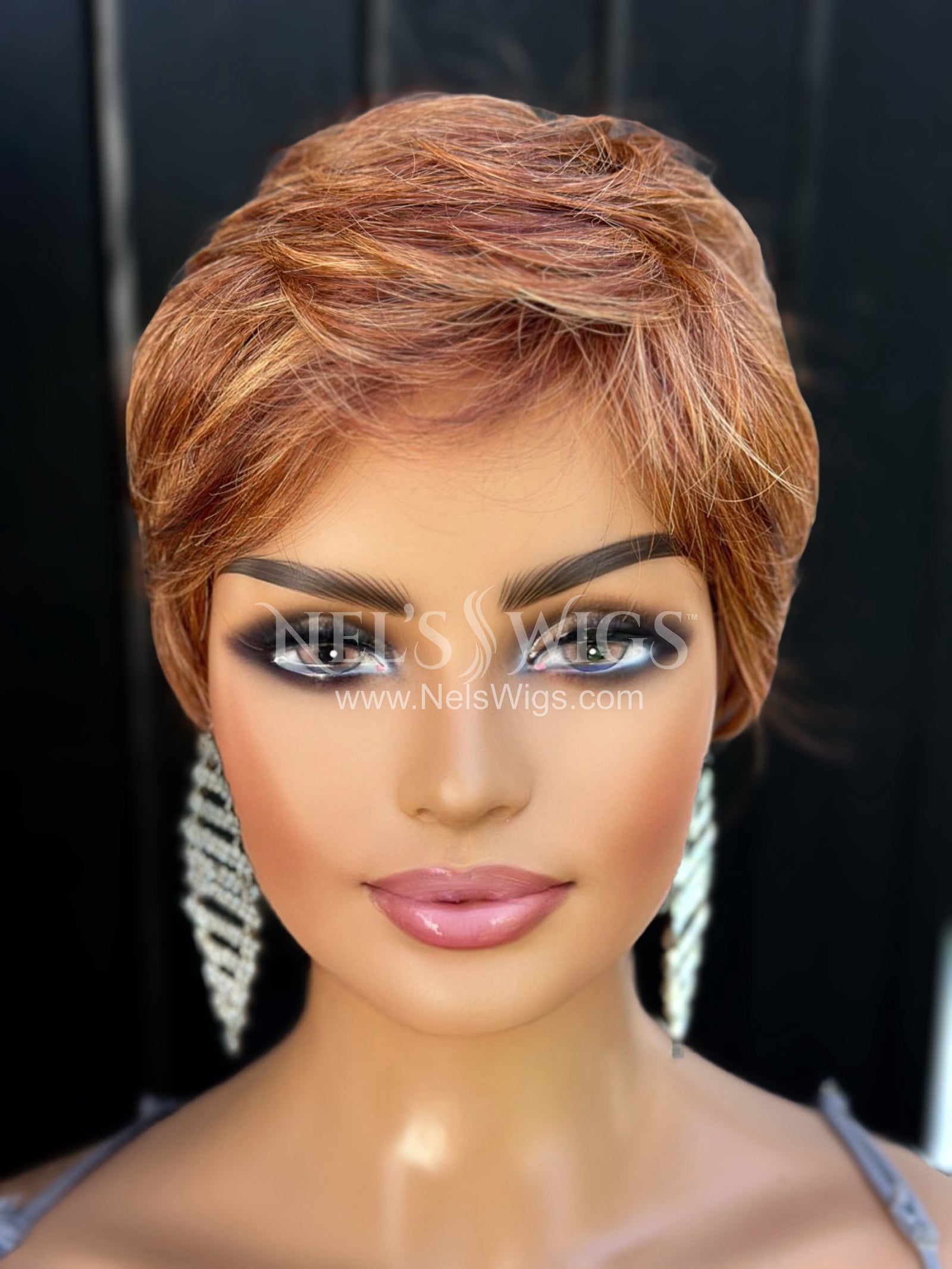 Jodi Style 1 - Monofilament - Copper Mix