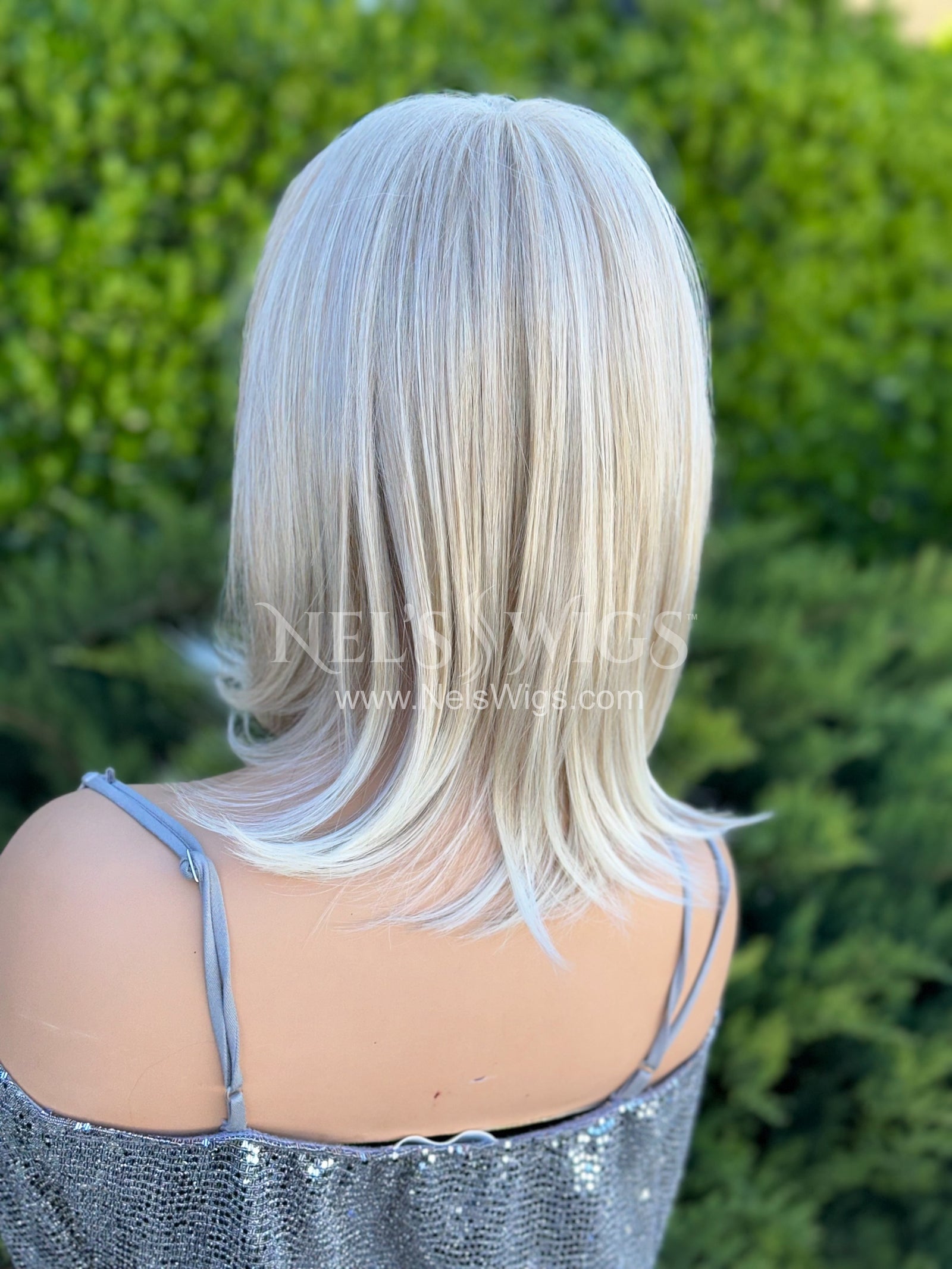 Robin - Monofilament - Cream and Icy Blonde Mix