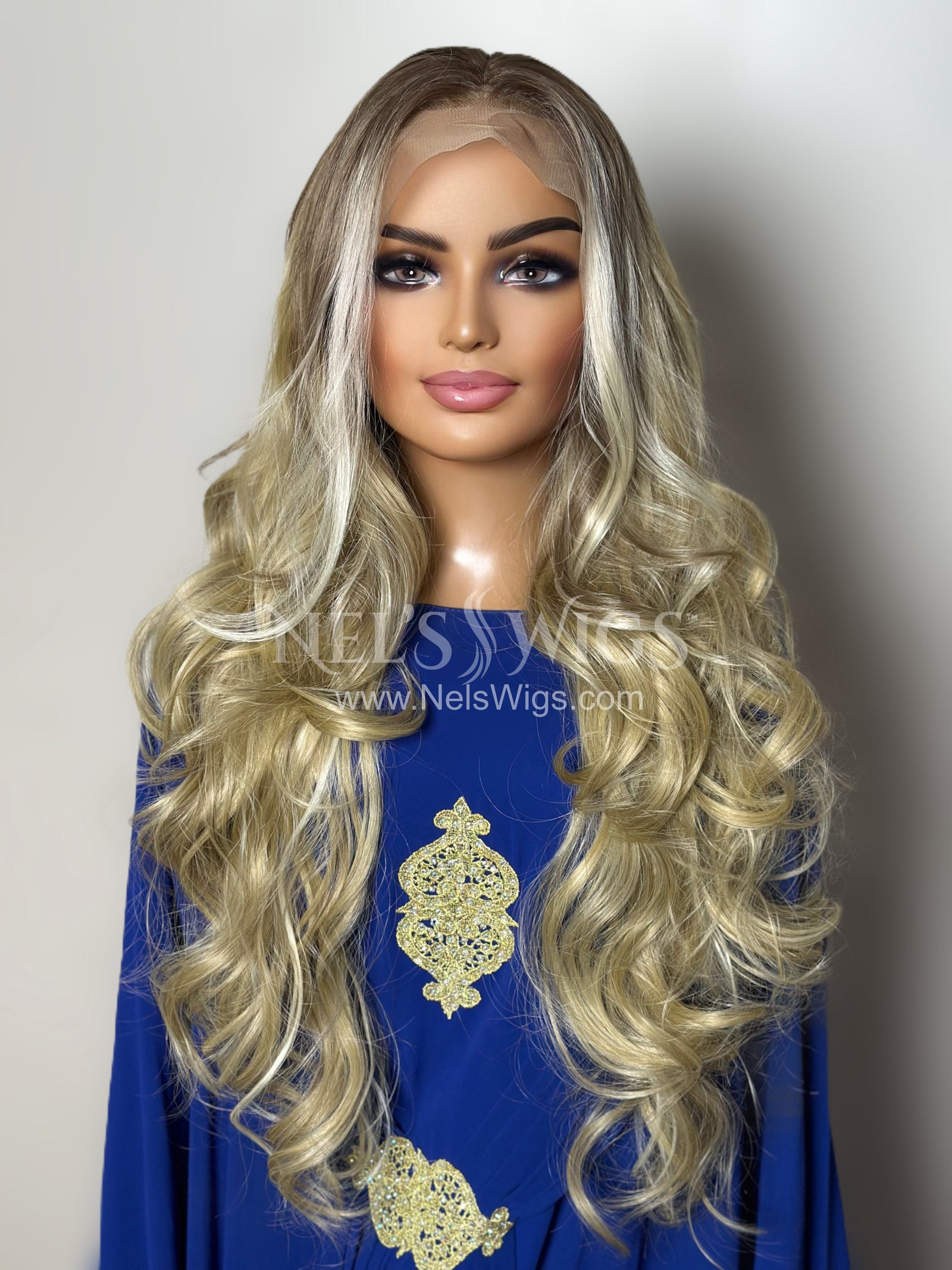Stevi 04 - Long Golden Blonde with Lowlights - Final Sale (discontinued)