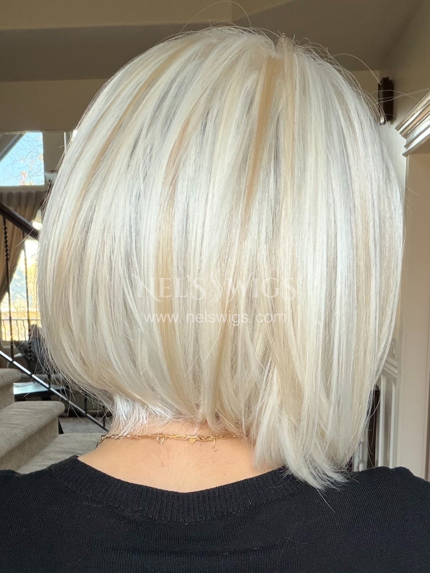 Nikki 02 - Creamy Platinum with Lowlights
