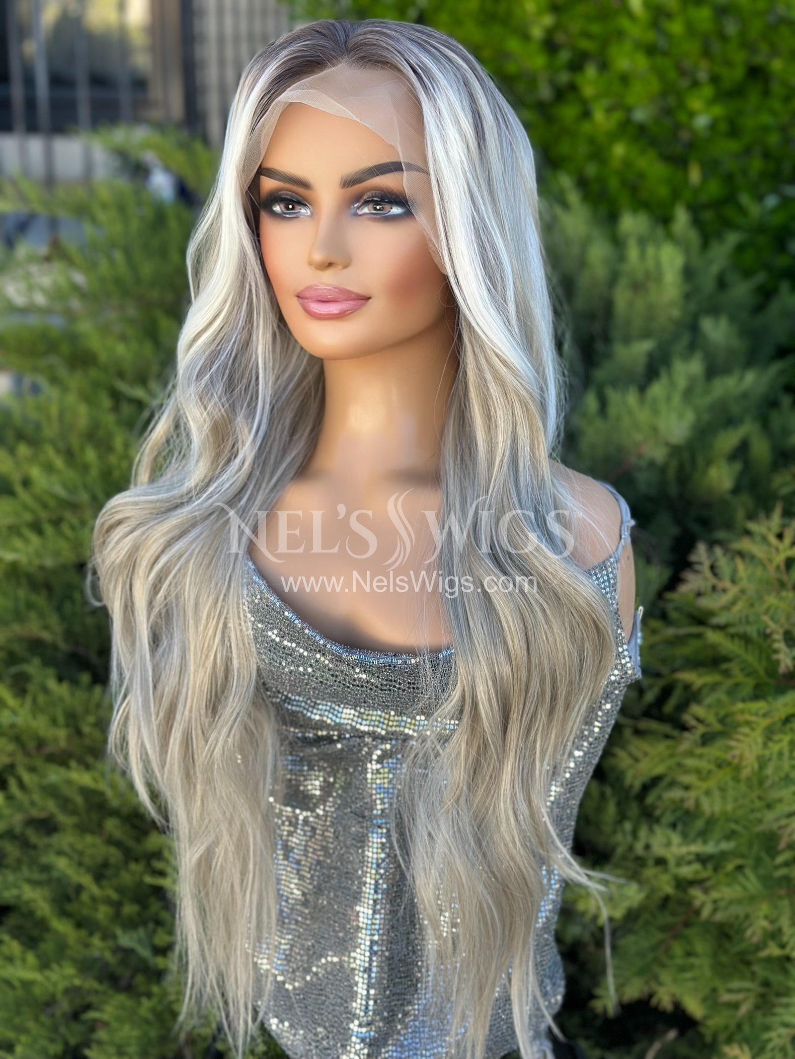 Stevi 11 - Style 2 - Ash Blonde with Money Pieces
