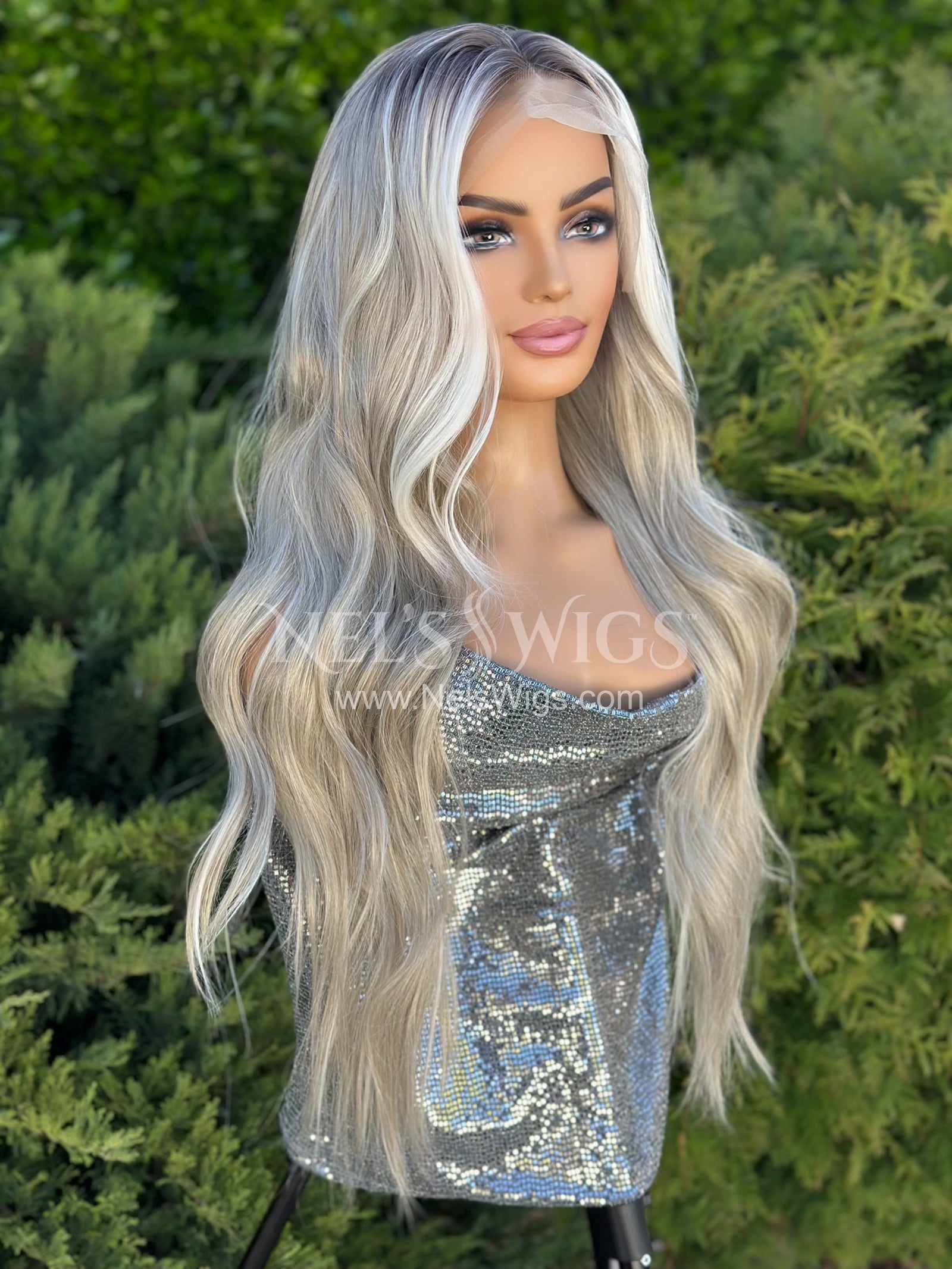 Stevi 11 - Style 2 - Ash Blonde with Money Pieces