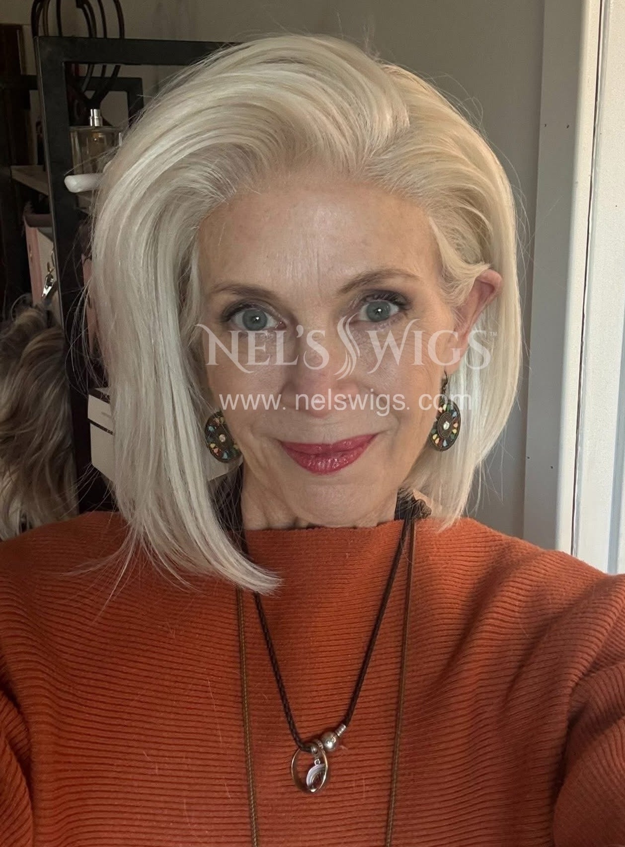 Nikki 02 - Creamy Platinum with Lowlights