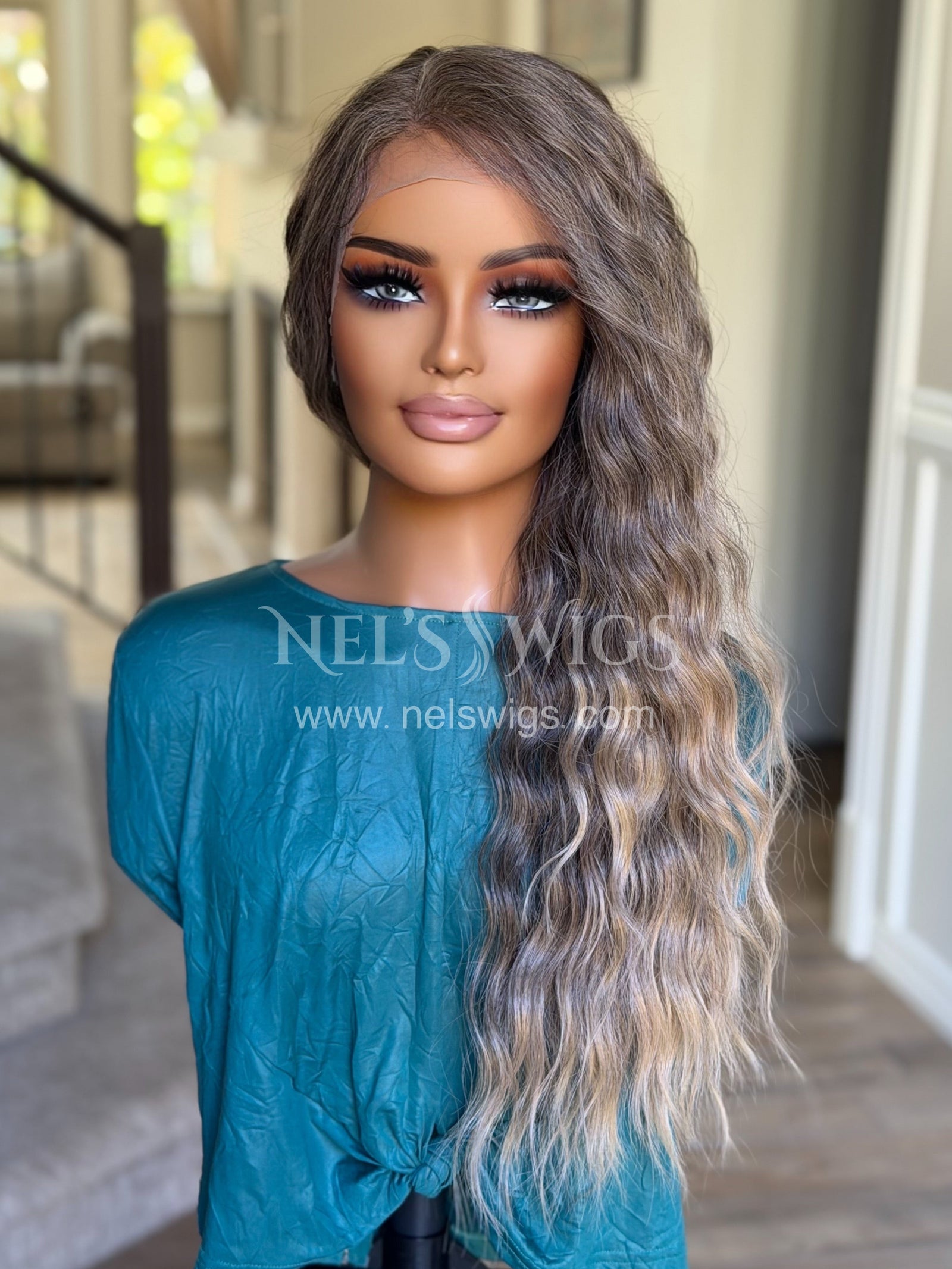 Ocean 07 - 26” - Light Smokey Brown and Medium Blonde