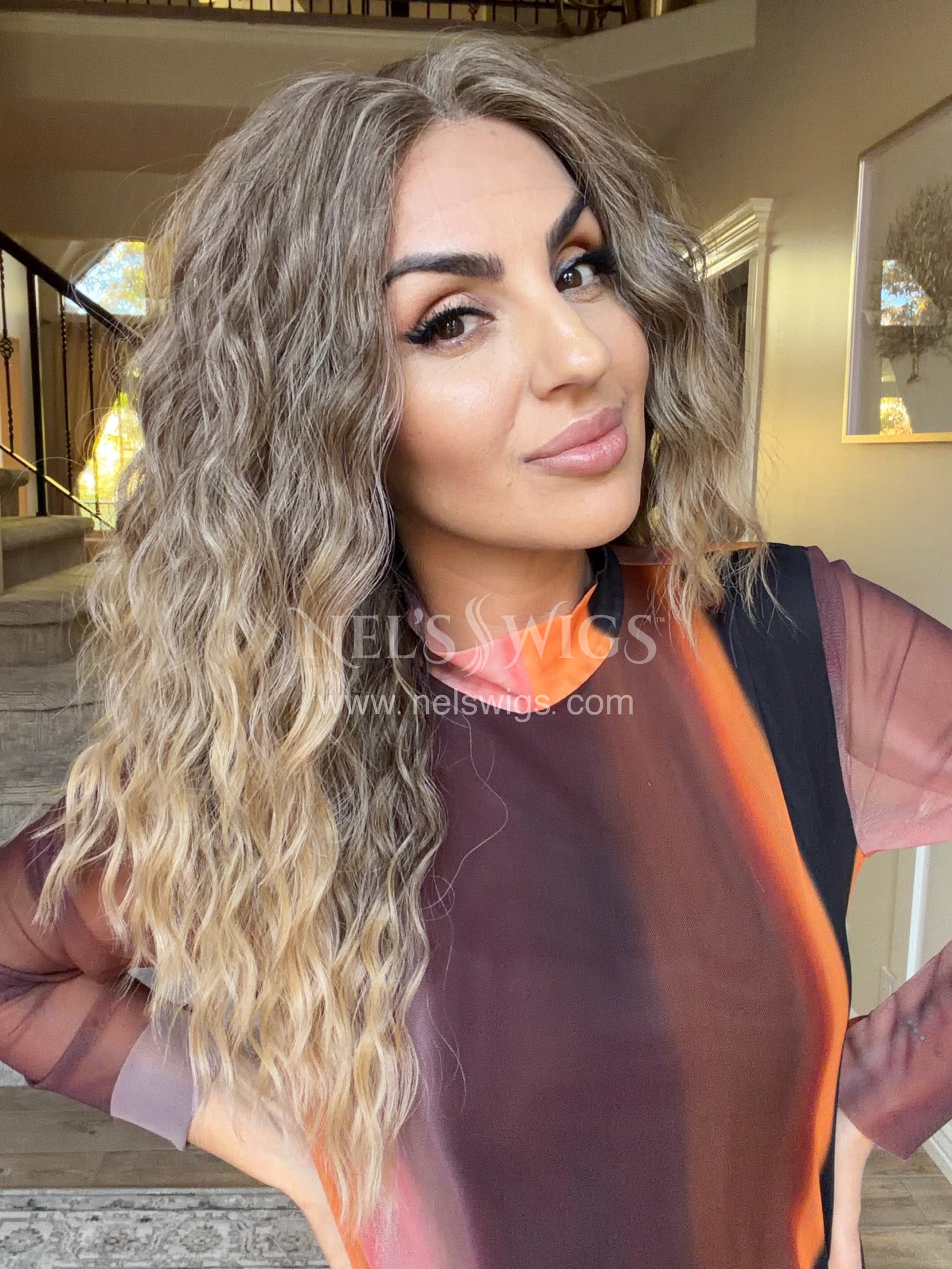 Ocean 07 - 23” - Light Smokey Brown and Medium Blonde