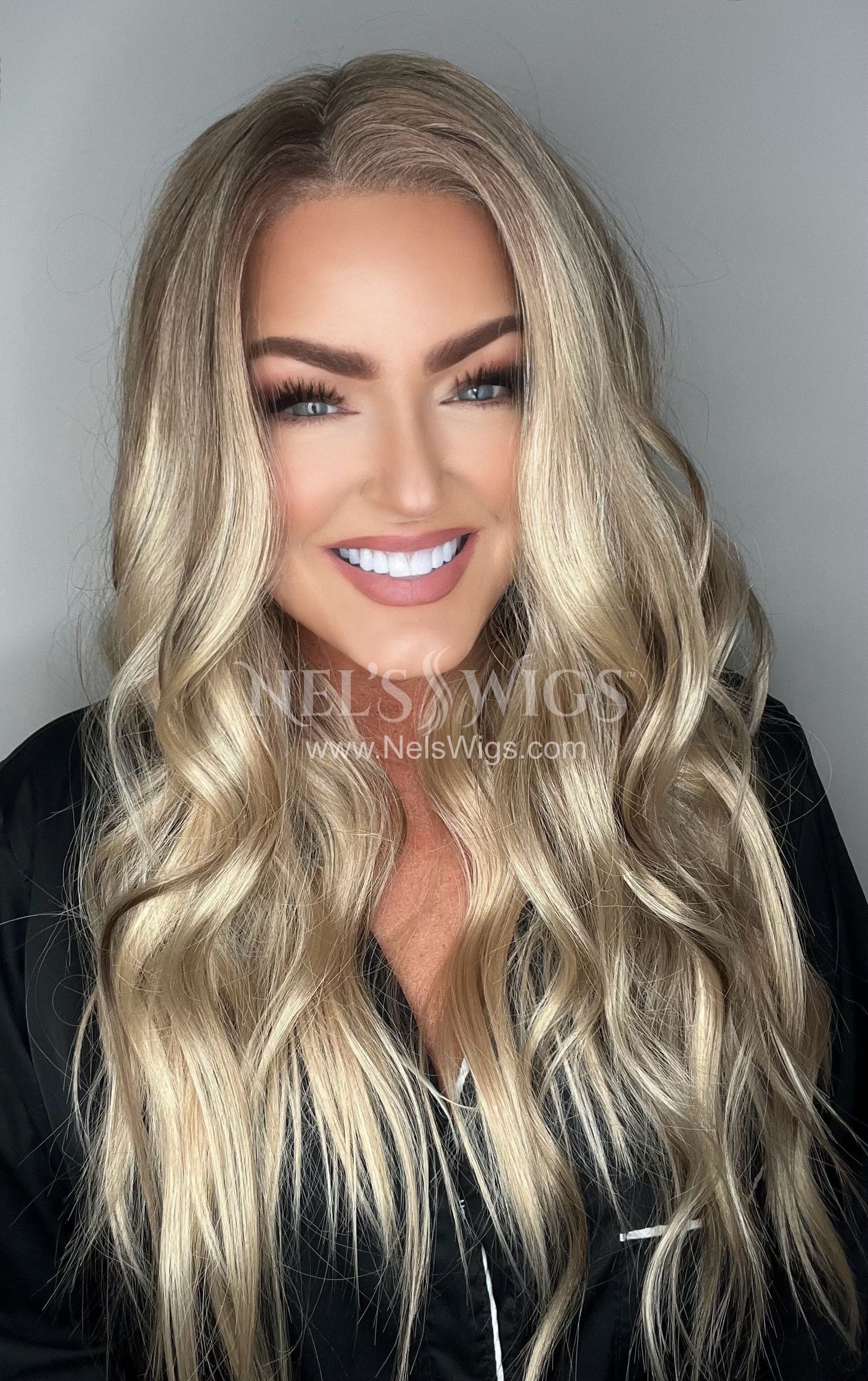 Nora 01 - Warm & Cool Vanilla Blonde with Lowlights