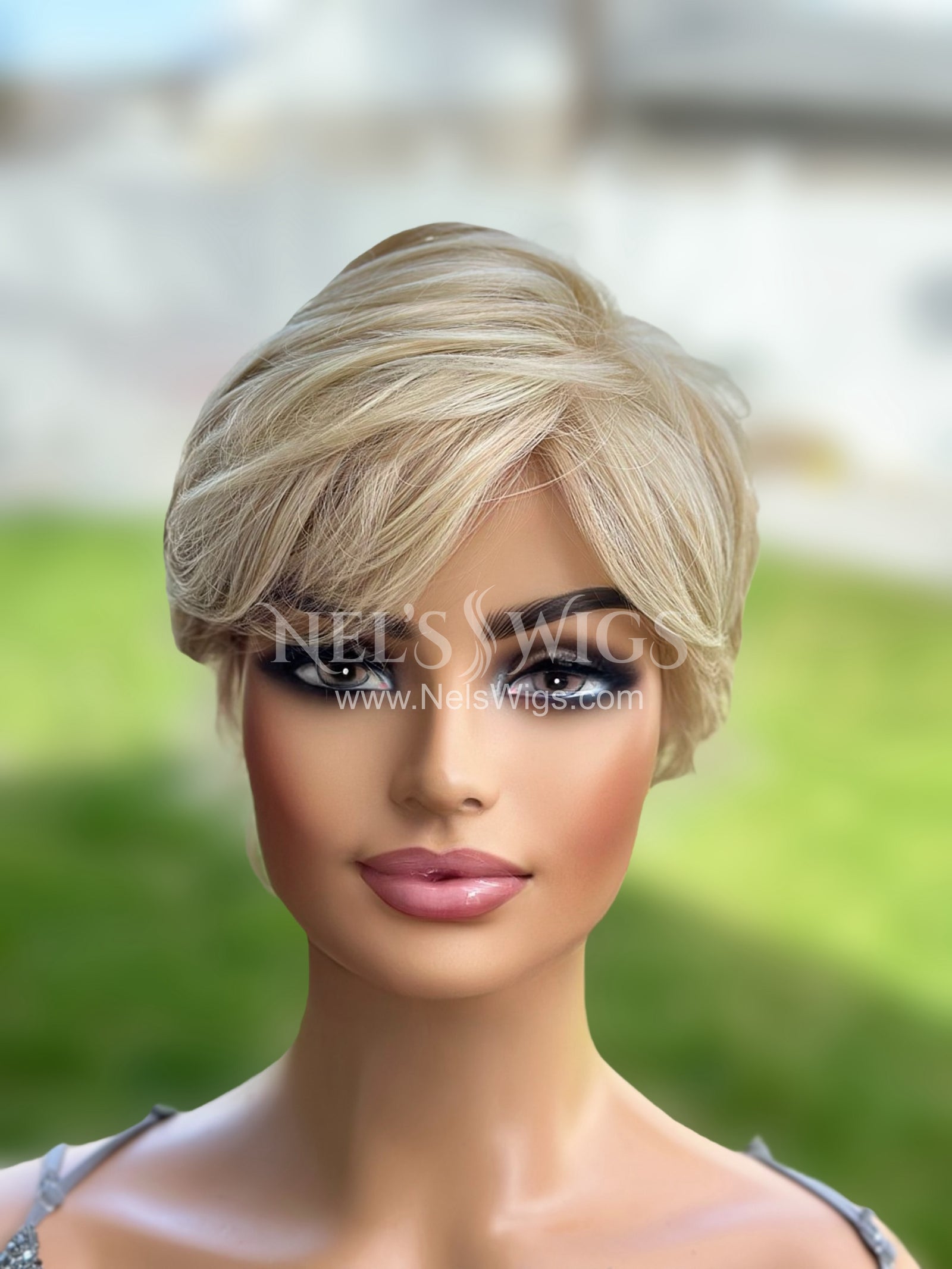 Jodi Style 2 - Monofilament - Warm Cream and Icy Blonde Mix