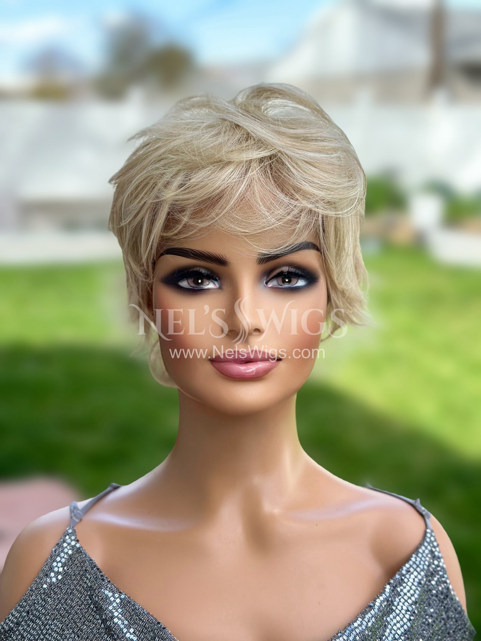Jodi Style 2 - Monofilament - Warm Cream and Icy Blonde Mix