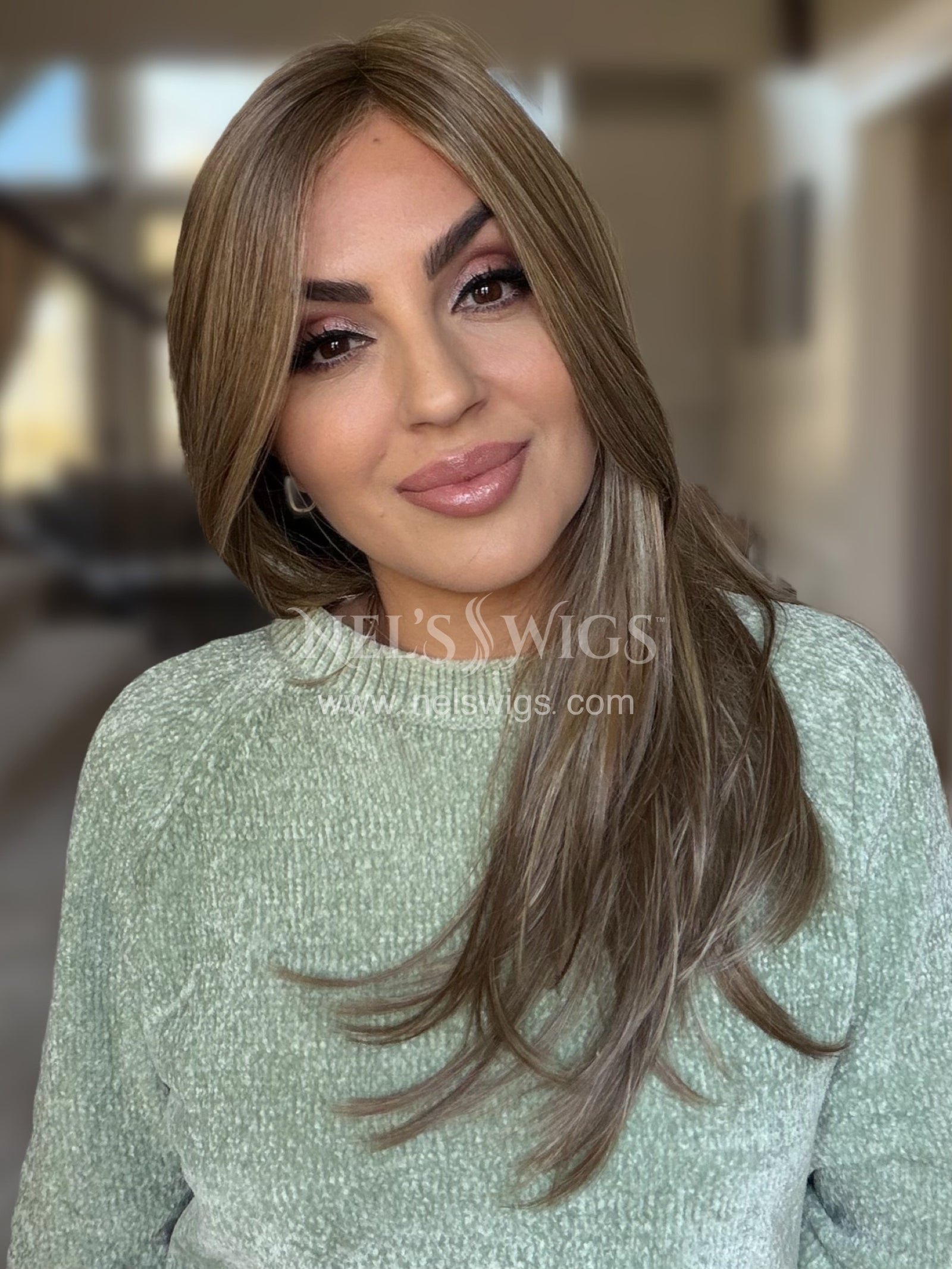 Shara 02 - Monofilament - Light Brunette & Blonde Mix