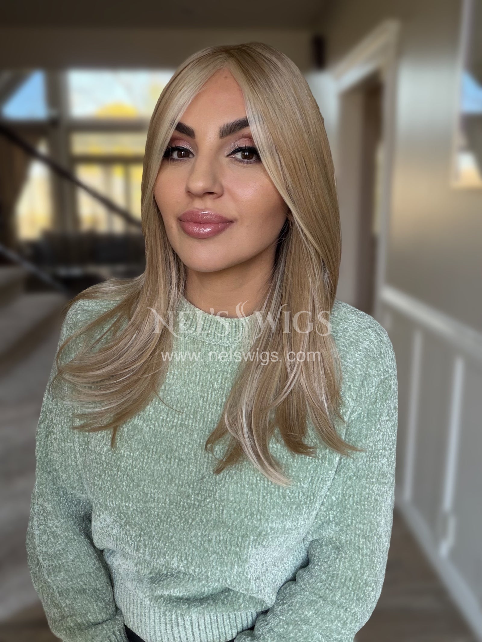 Raquel 02 - Monofilament - Medium Neutral Blonde