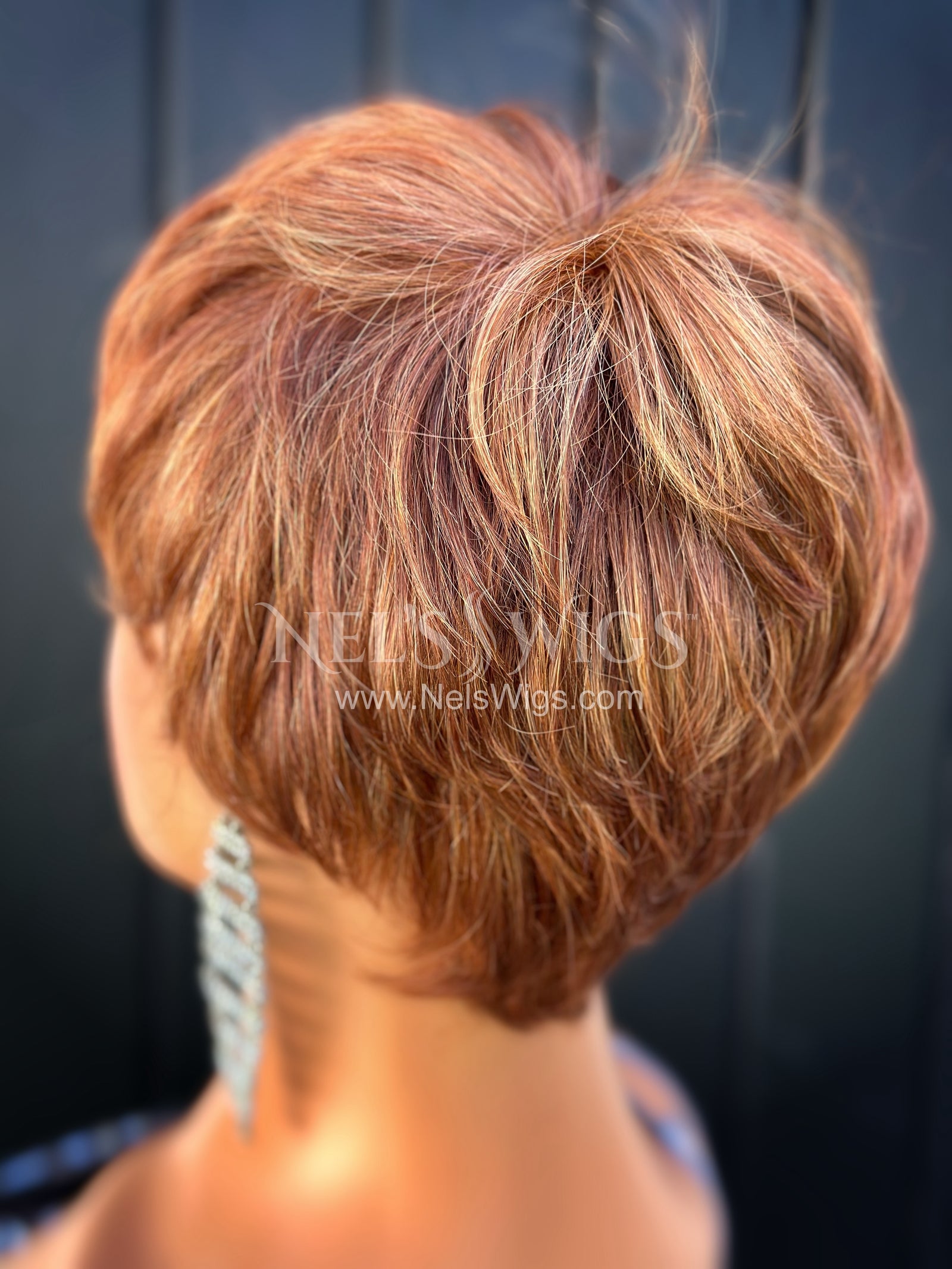 Jodi Style 1 - Monofilament - Copper Mix