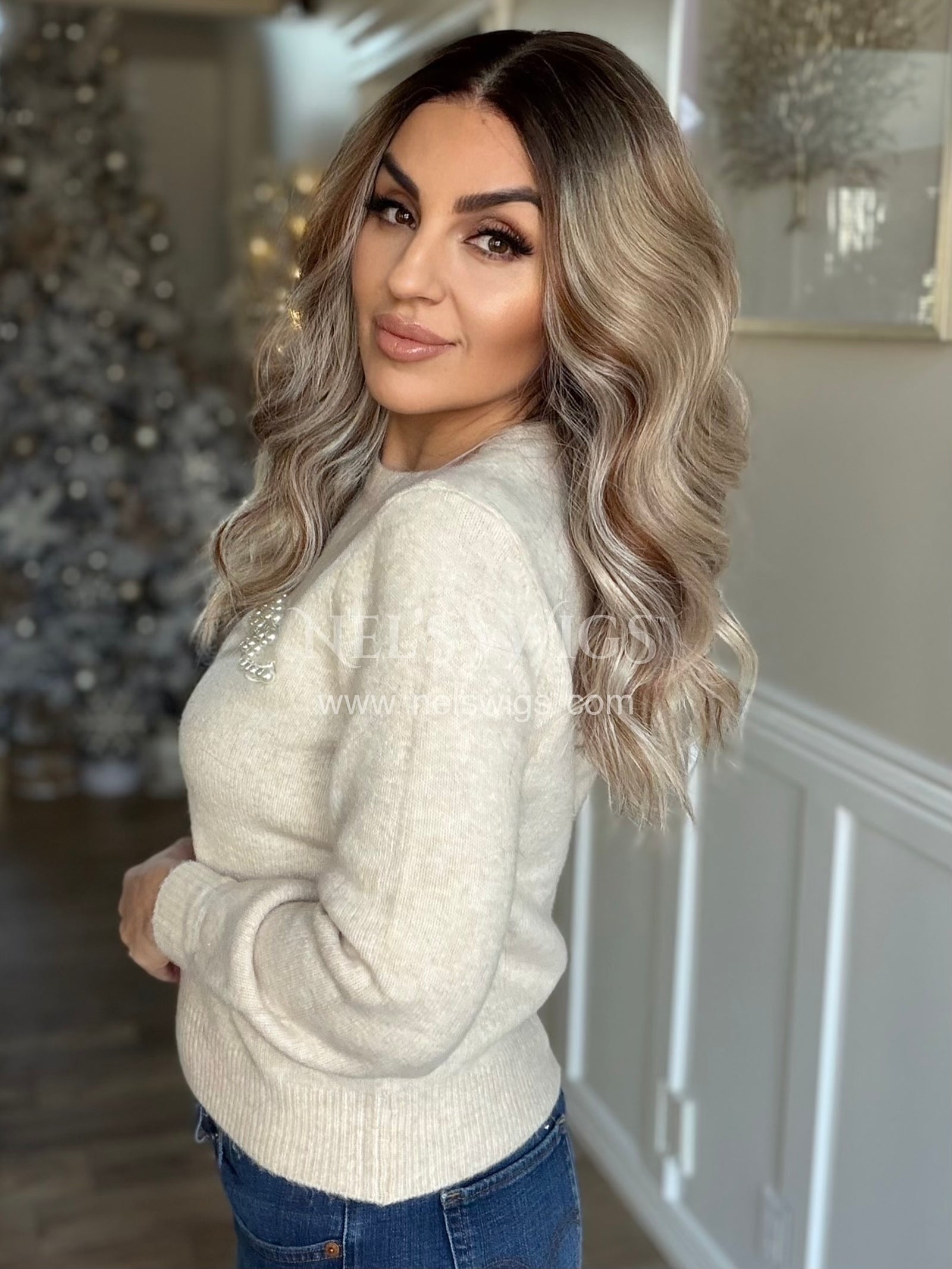 Leah 01 - Creamy Blonde and Subtle Red Copper Mix