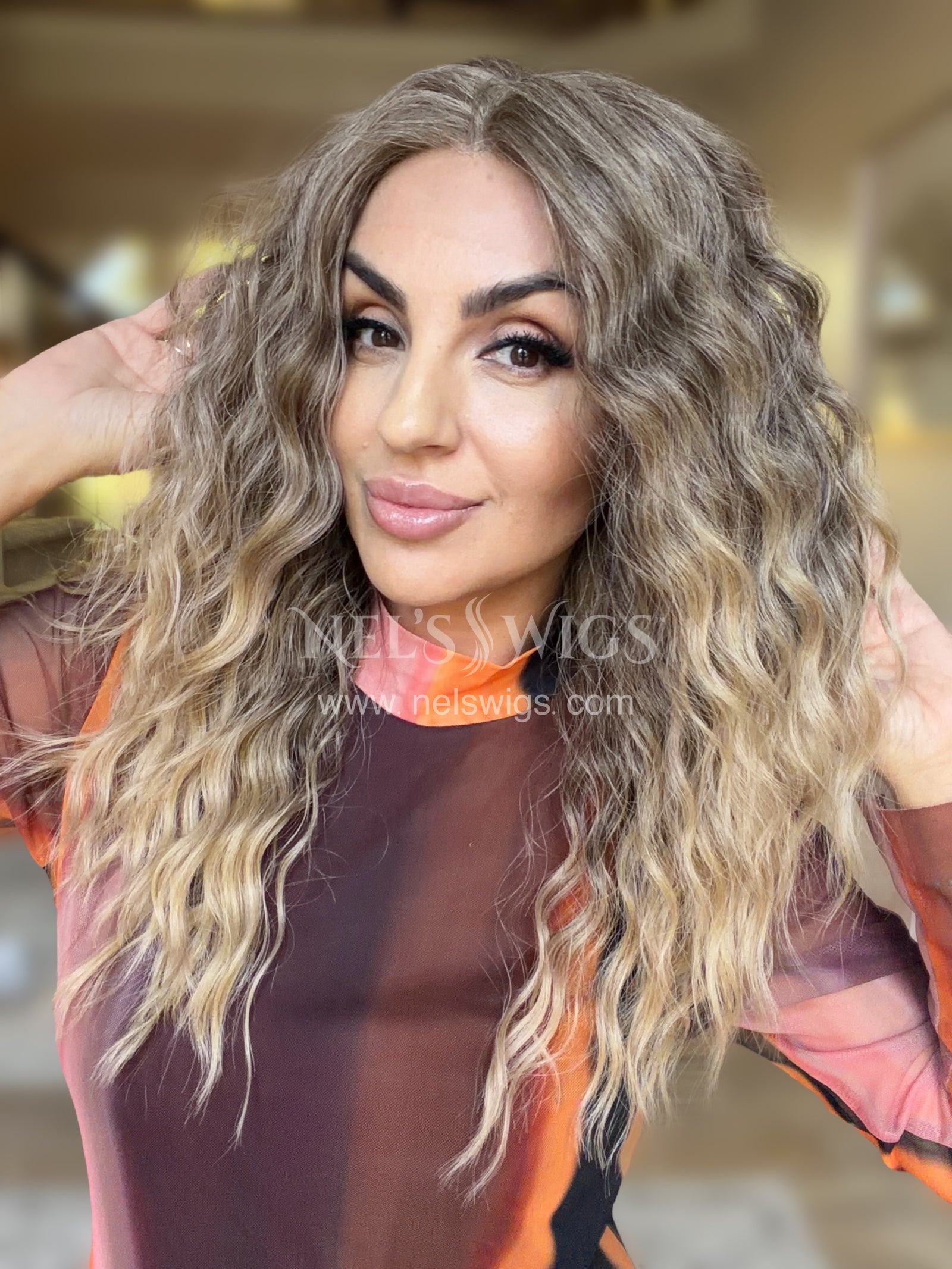 Ocean 07 - 23” - Light Smokey Brown and Medium Blonde