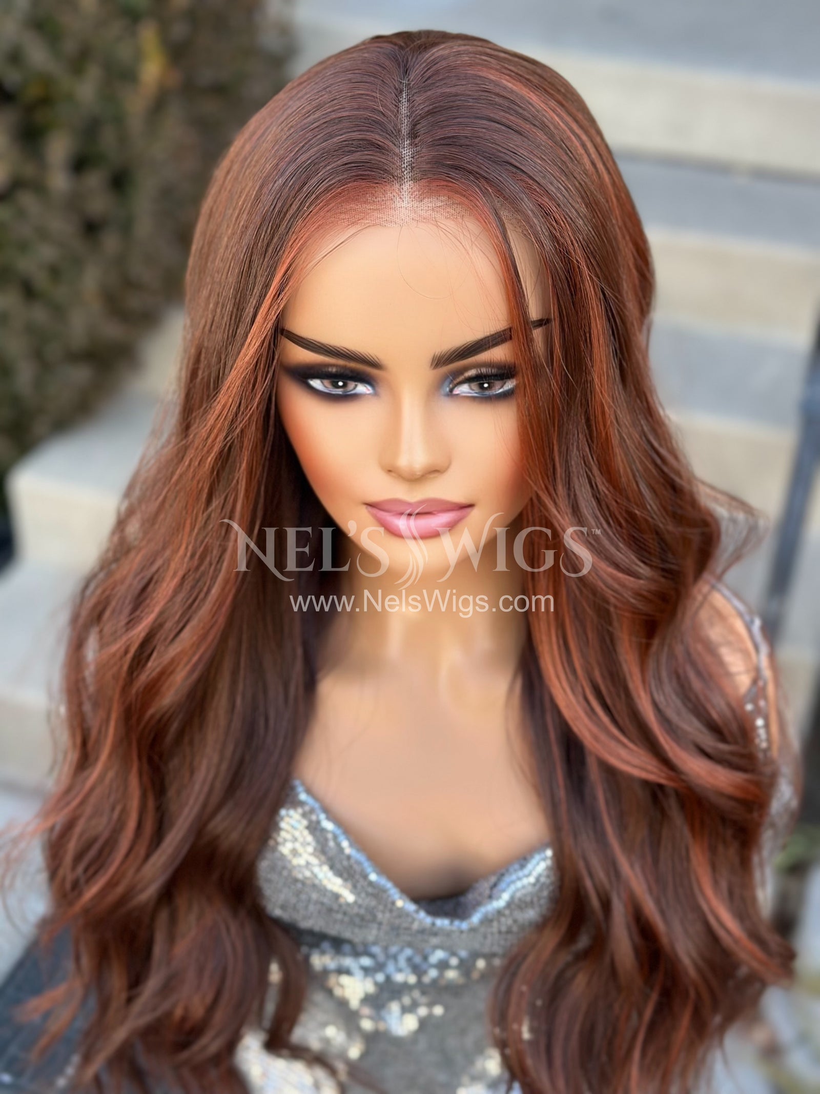 Eivy - Red & Dark Auburn