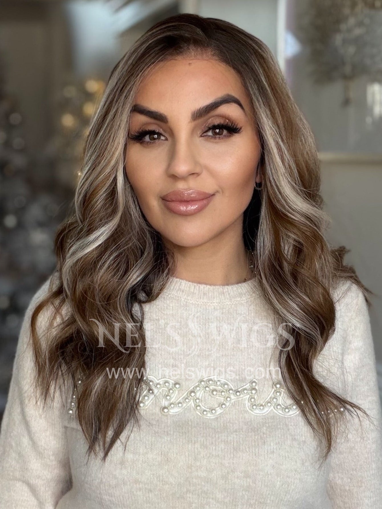 Leah 04 - Golden Brown and Cool Blonde Mix