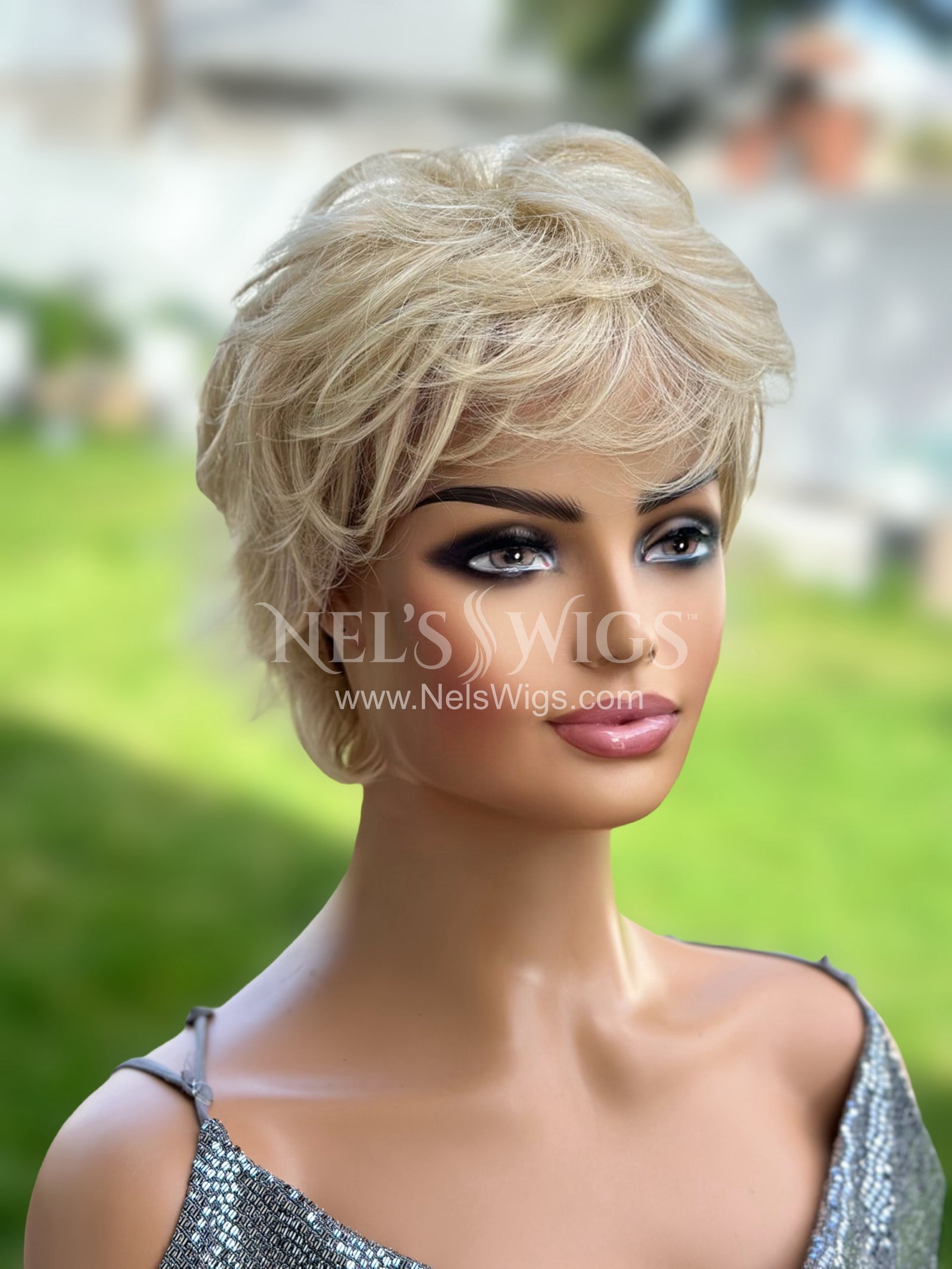 Jodi Style 2 - Monofilament - Warm Cream and Icy Blonde Mix