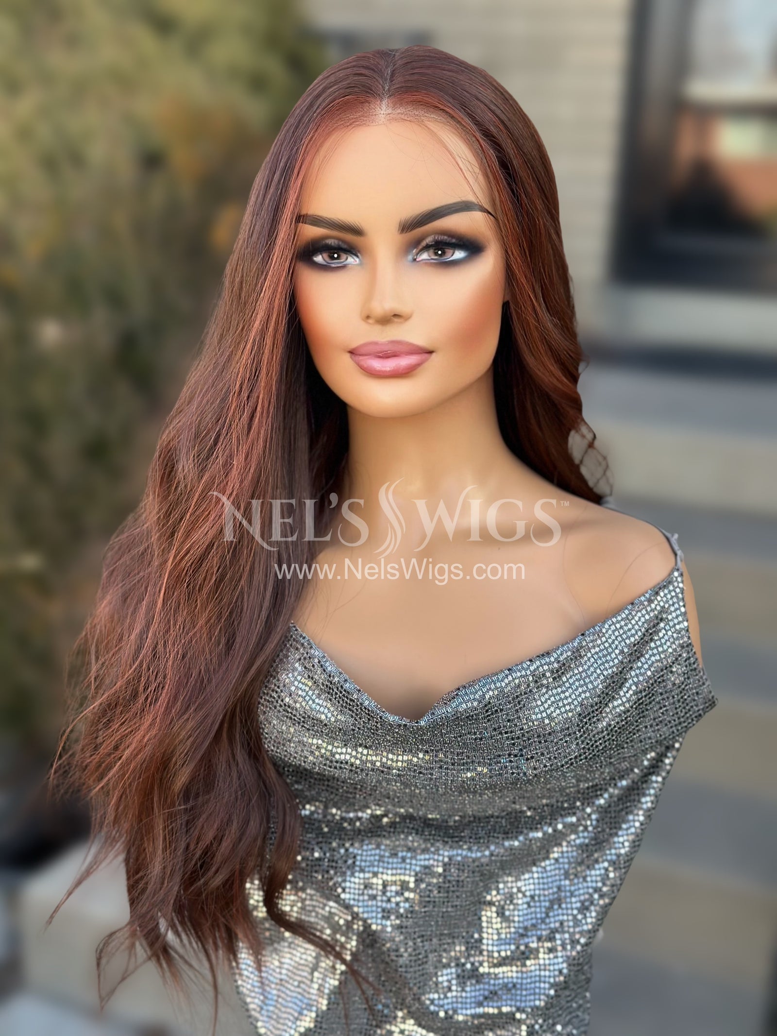 Eivy - Red & Dark Auburn