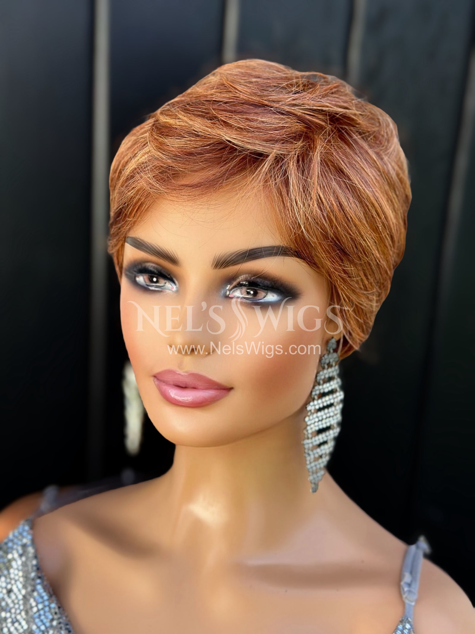 Jodi Style 1 - Monofilament - Copper Mix