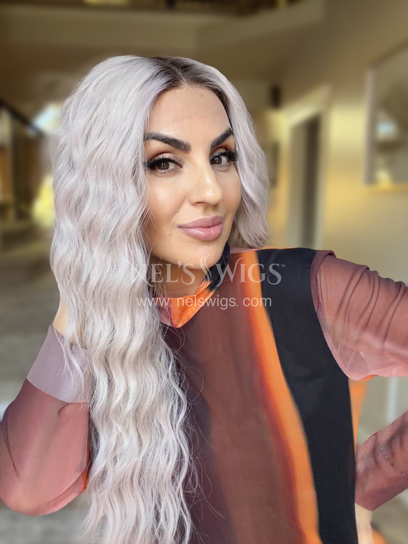 Ocean 10 - 26” - Subtle Lilac Blonde