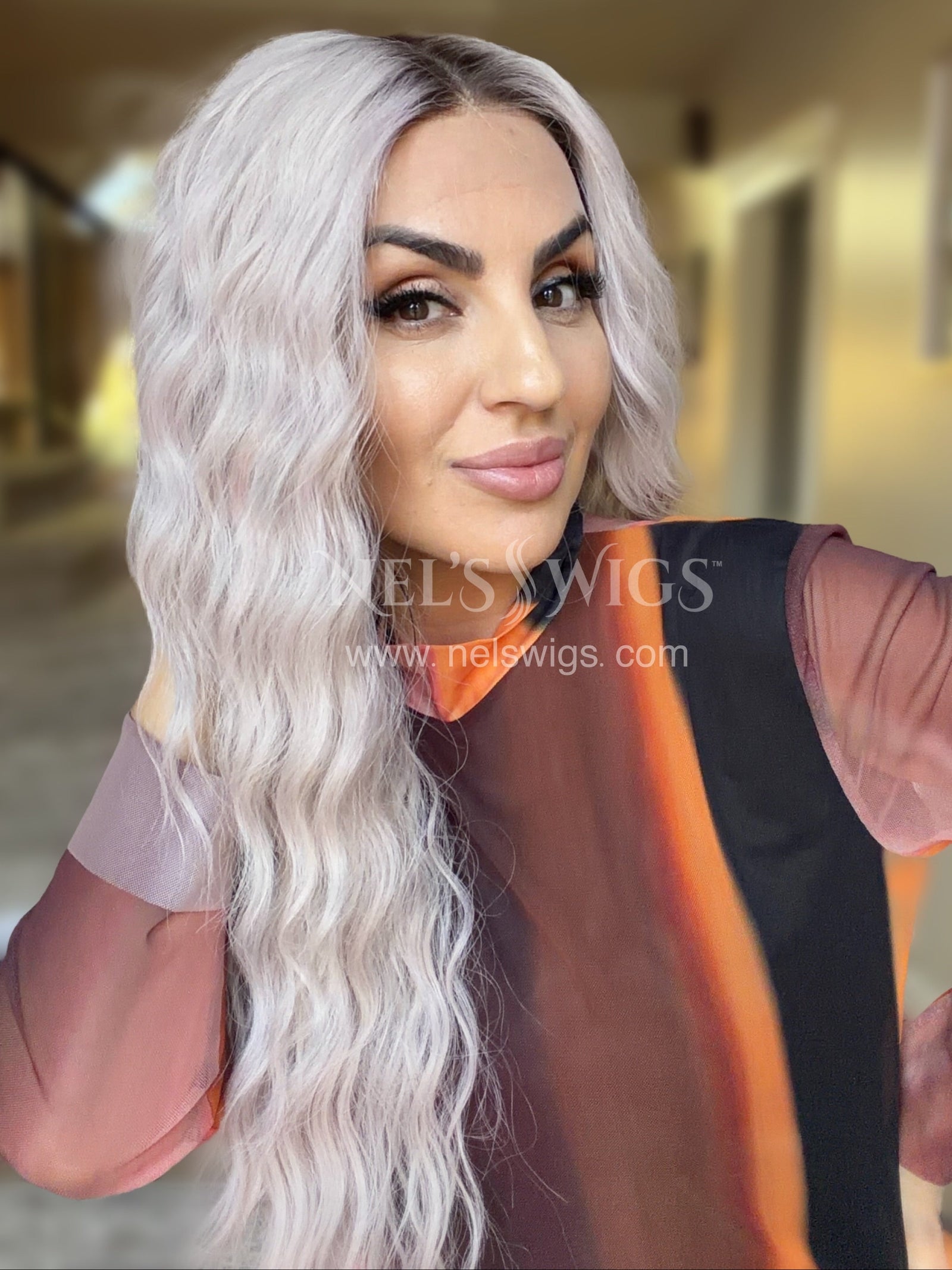 Ocean 10 - 26” - Subtle Lilac Blonde