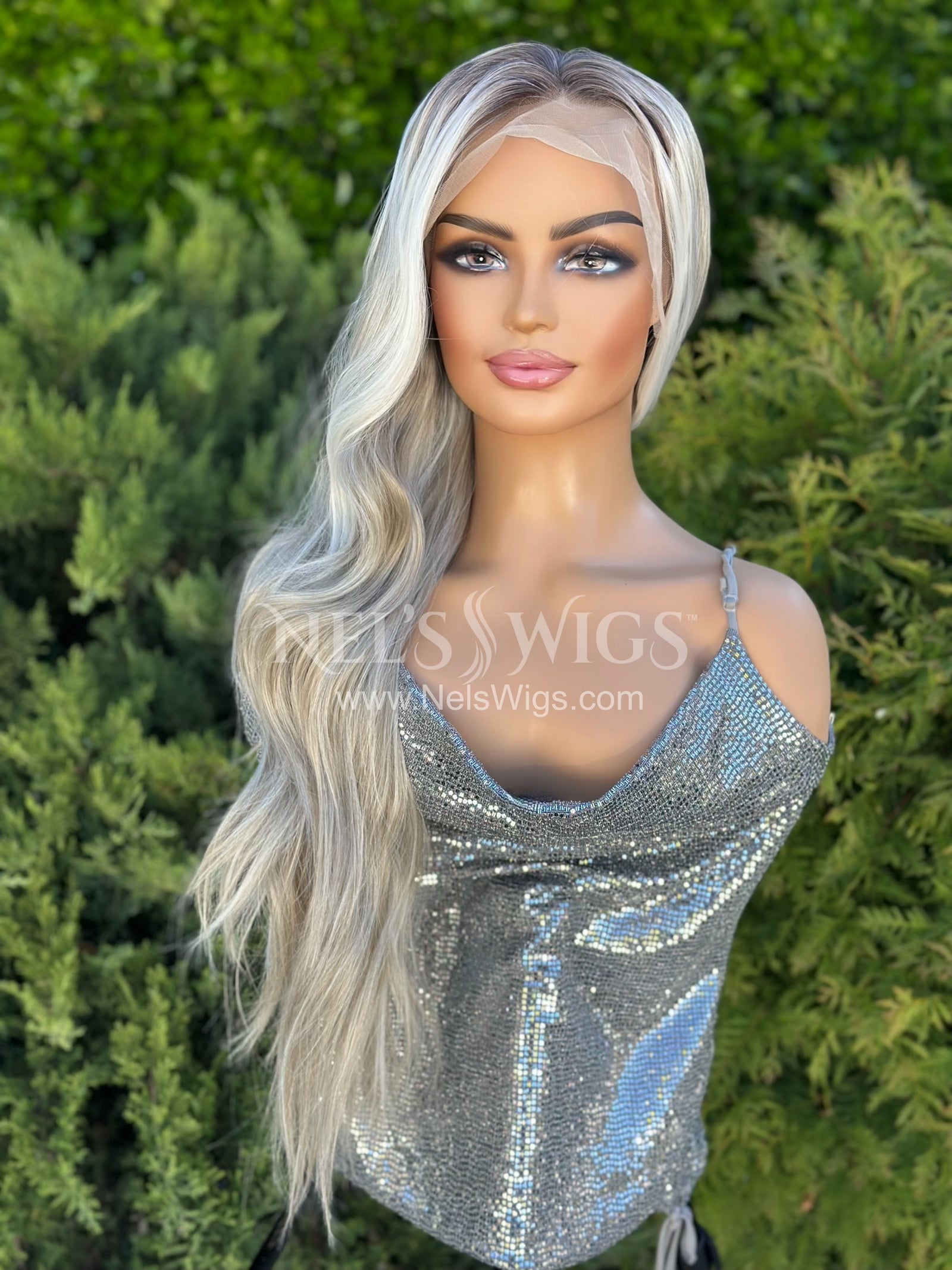 Stevi 11 - Style 2 - Ash Blonde with Money Pieces