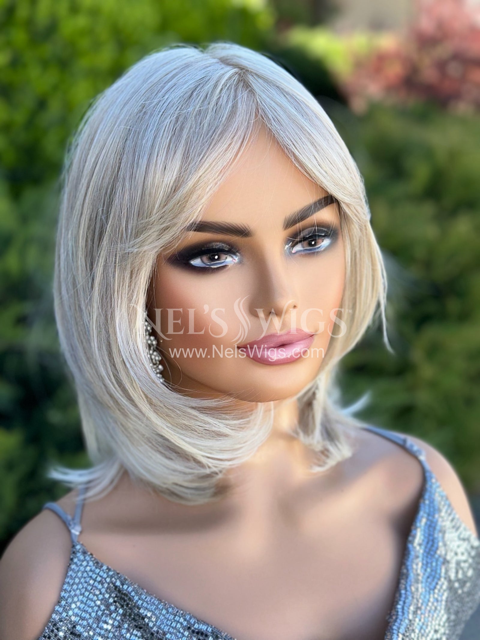 Robin - Monofilament - Cream and Icy Blonde Mix