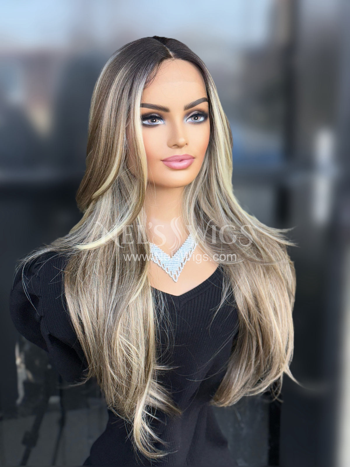 Bianca - Straight - Blonde Highlighted