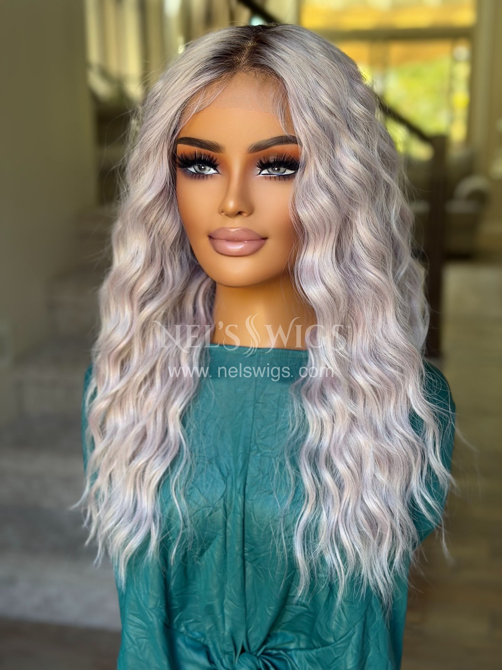 Ocean 10 - 23” - Subtle Lilac Blonde
