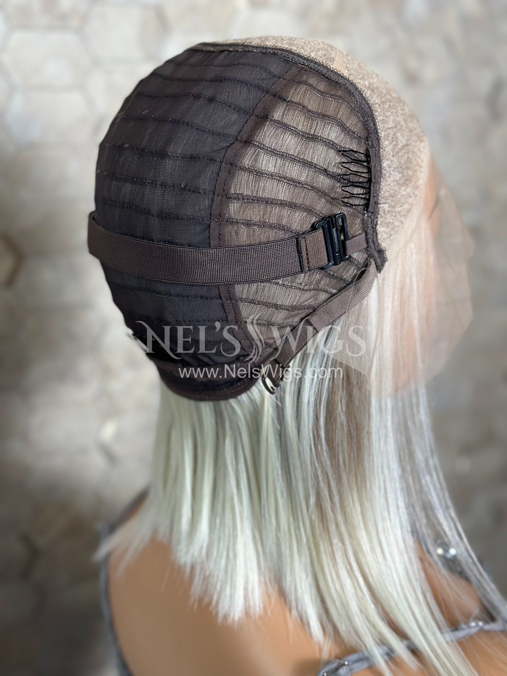 Malika 02 - Ashy Blonde with Money Pieces - 6" Deep Lace