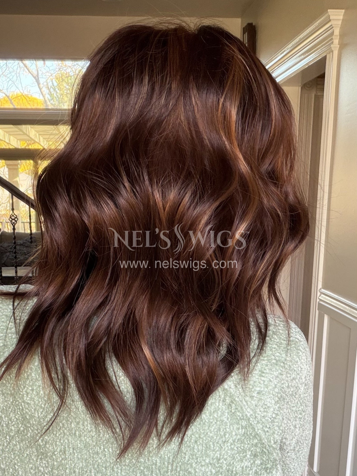 Cindy 03 - Average - Chocolate Brunette with Honey Caramel highlights