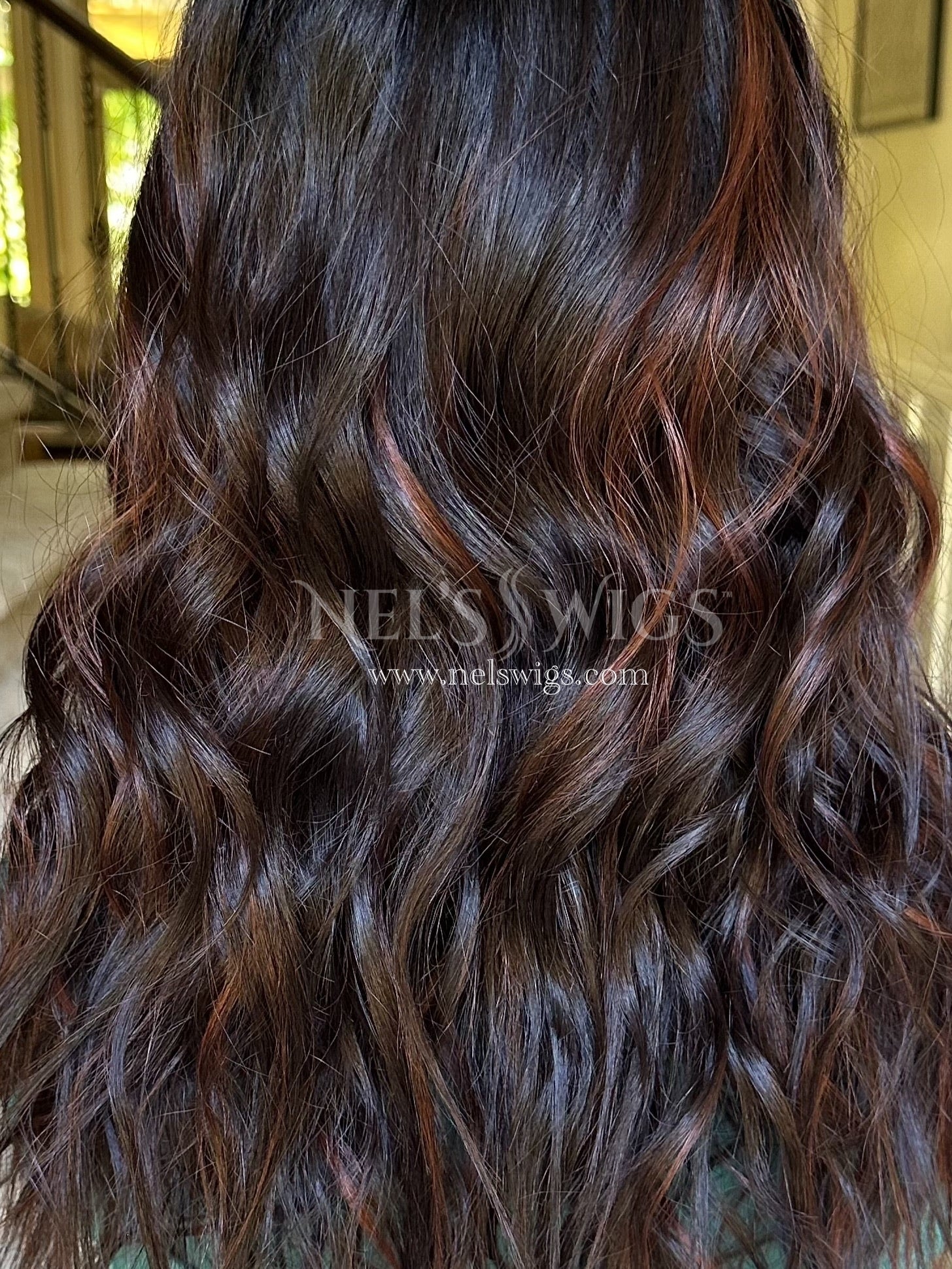Ariana 09 - Black with Dark Copper Highlights