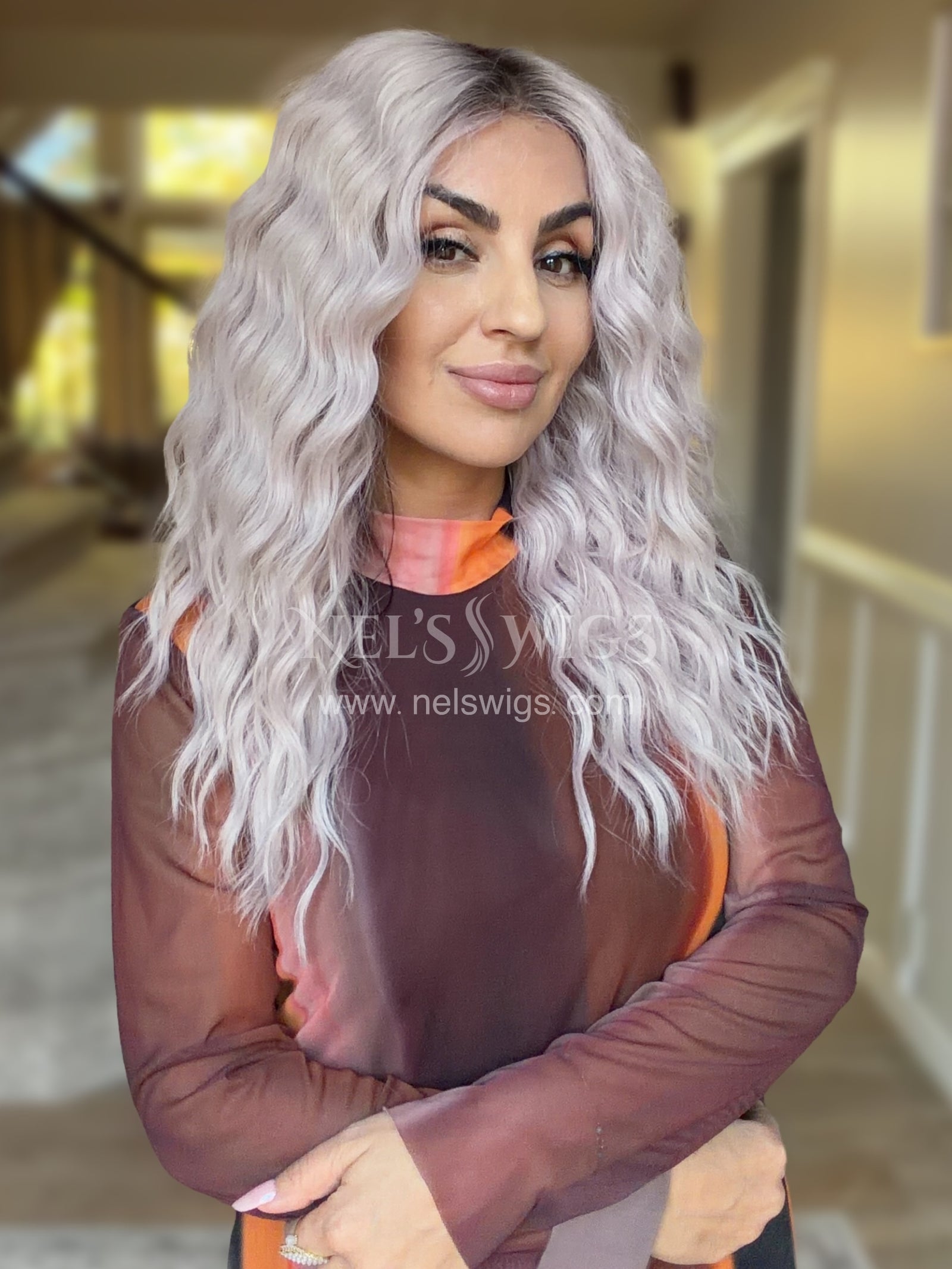 Ocean 10 - 23” - Subtle Lilac Blonde