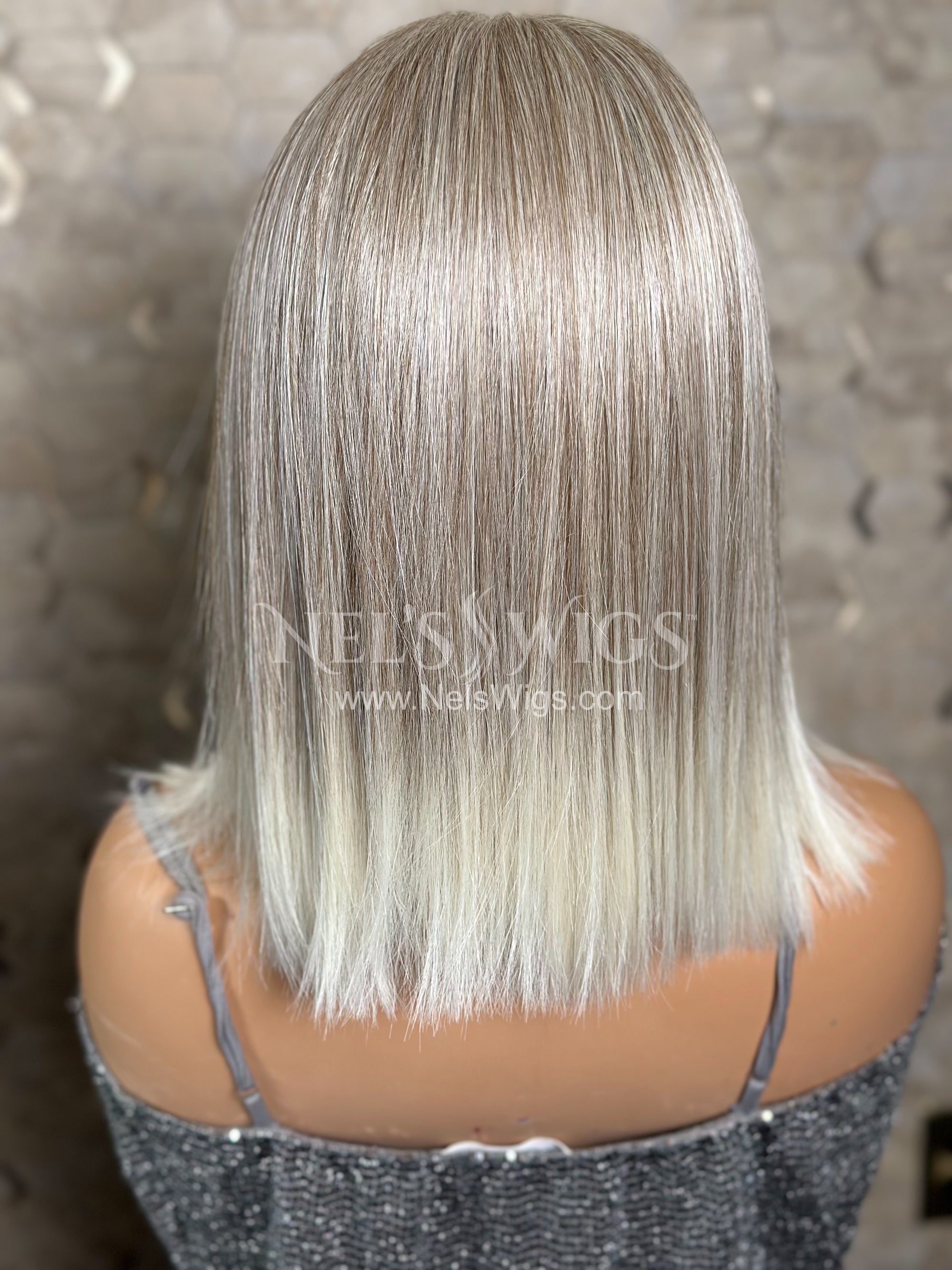 Malika 02 - Ashy Blonde with Money Pieces - 6" Deep Lace