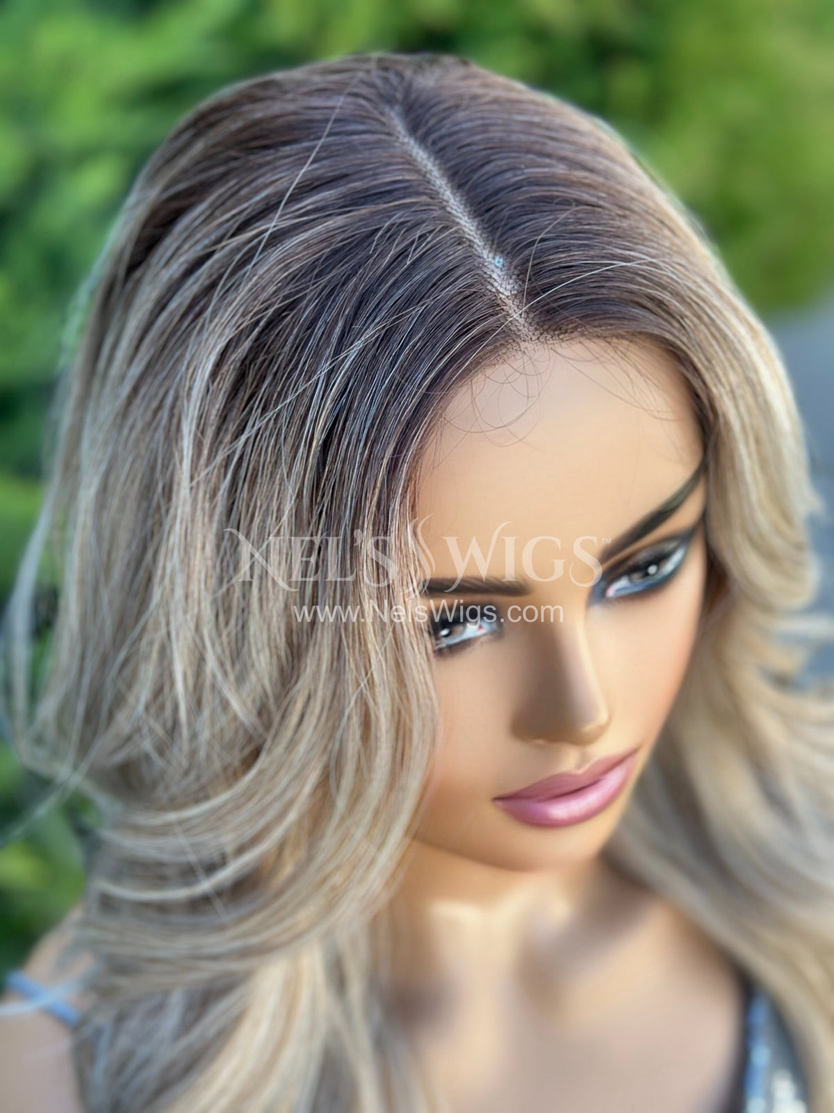 Bianca 03 - Cream and Icy Blonde  with Front Layers