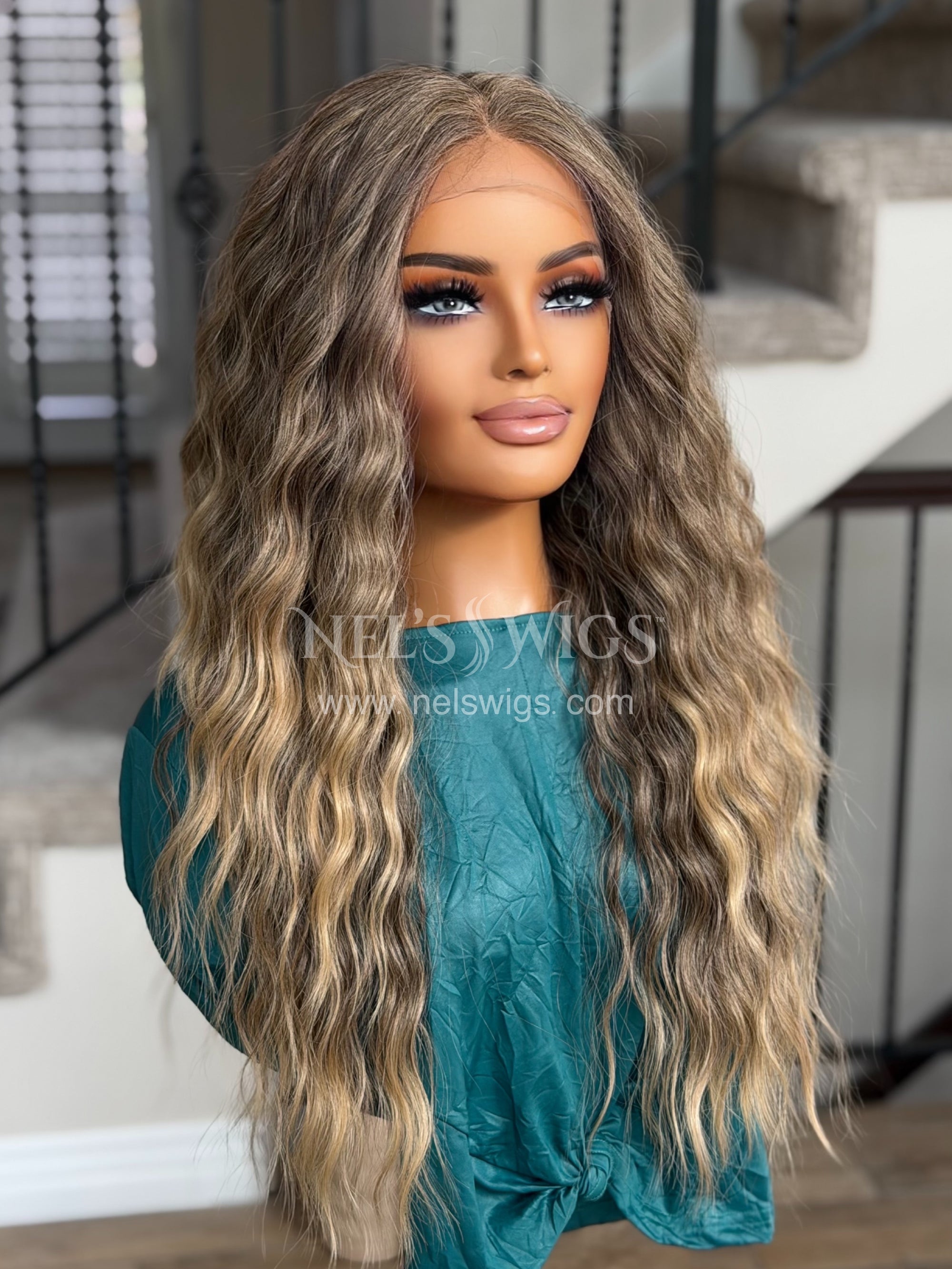 Ocean 07 - 26” - Light Smokey Brown and Medium Blonde