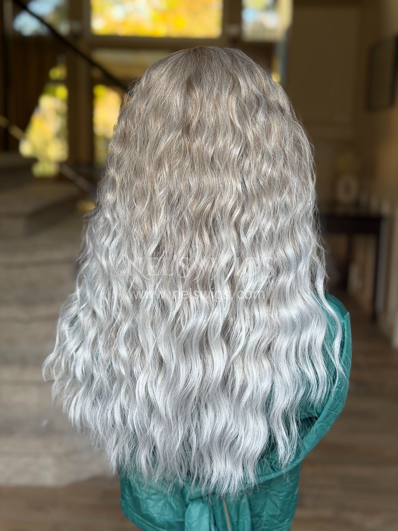 Ocean 02 - 23" - Silver and Smokey Beige Blend (Denise Release)