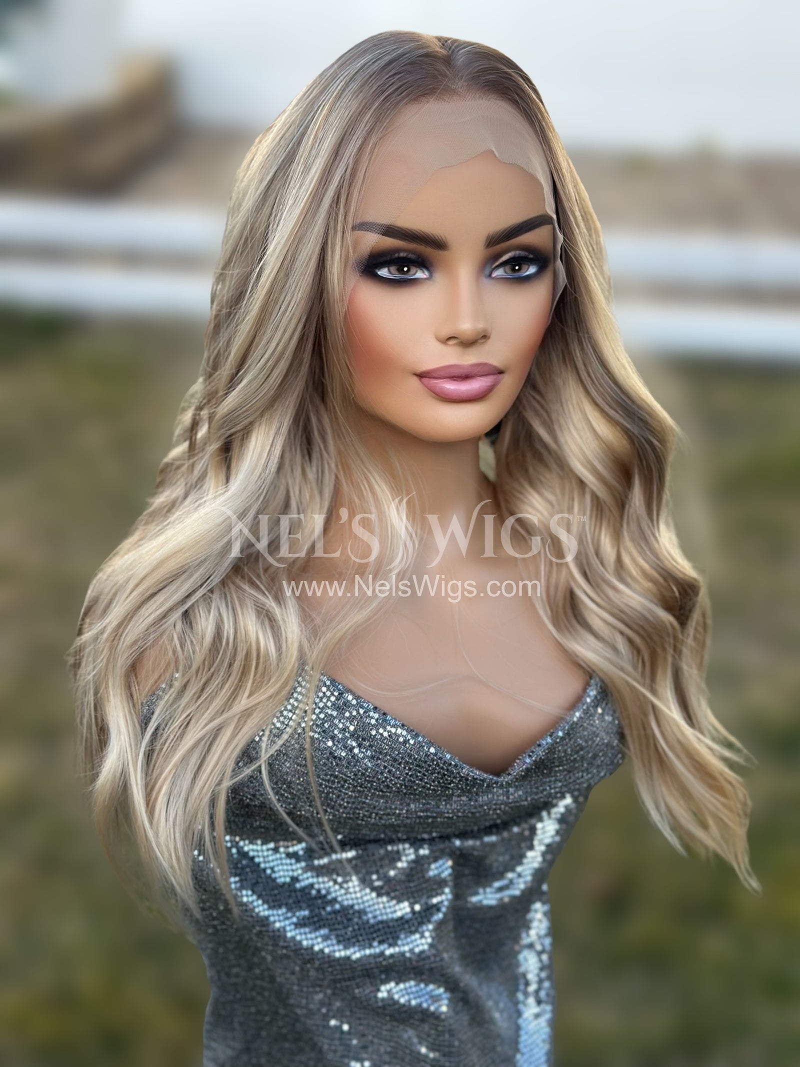 Nora 01 - Warm & Cool Vanilla Blonde with Lowlights