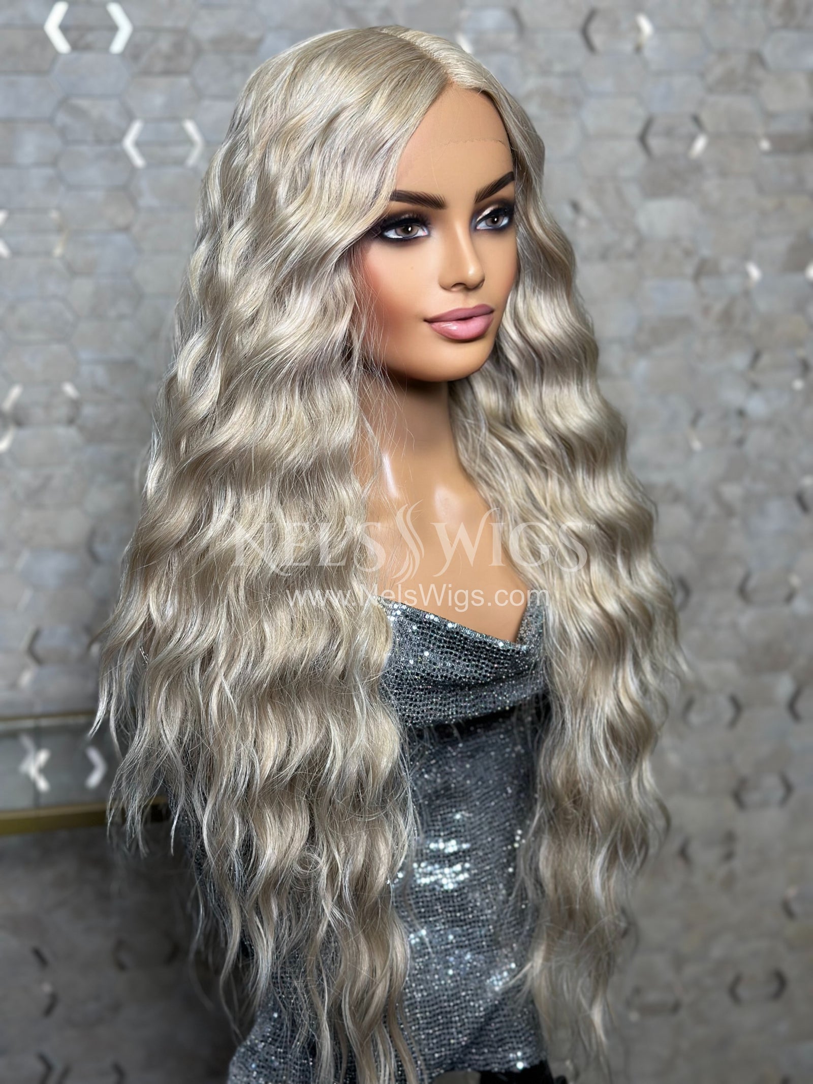 Ocean - Ash Blonde and Cream mix