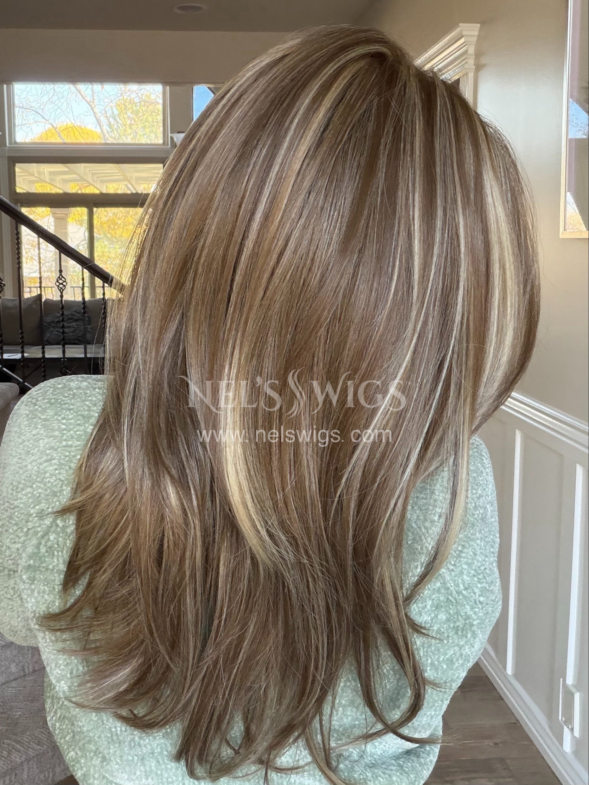 Shara 02 - Monofilament - Light Brunette & Blonde Mix