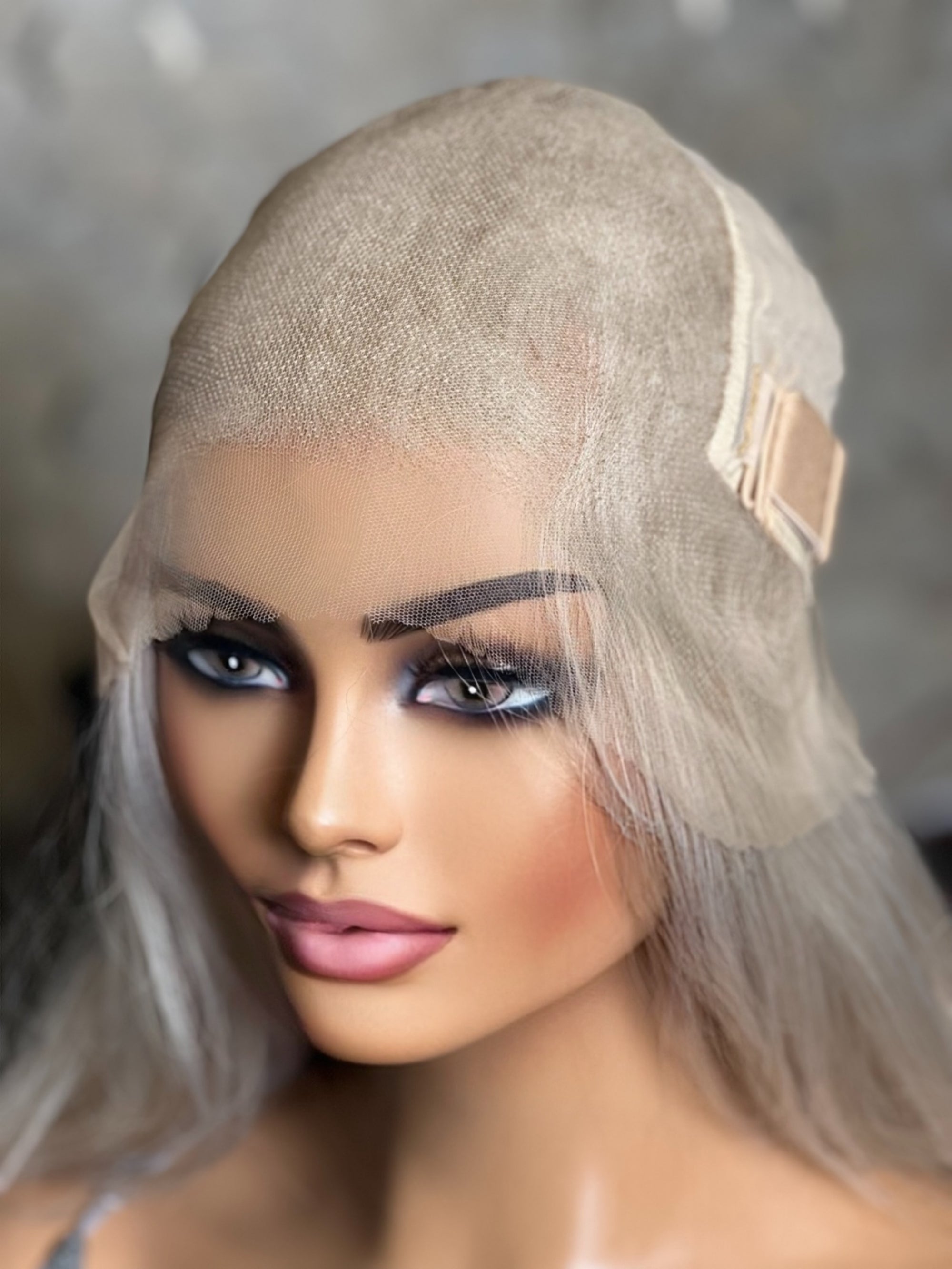 Natalie -  Platinum Blonde with Vanilla Hue