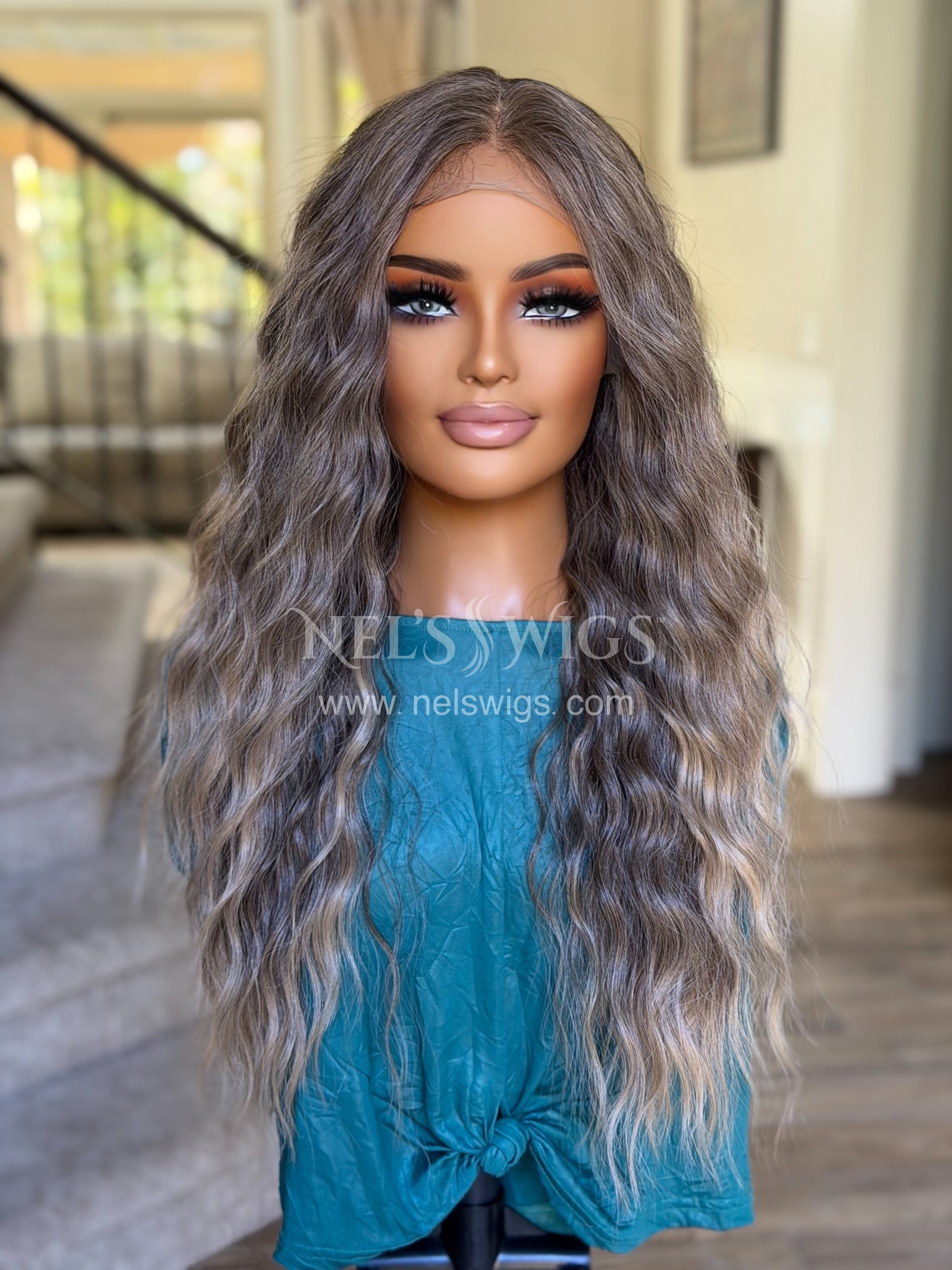 Ocean 07 - 26” - Light Smokey Brown and Medium Blonde